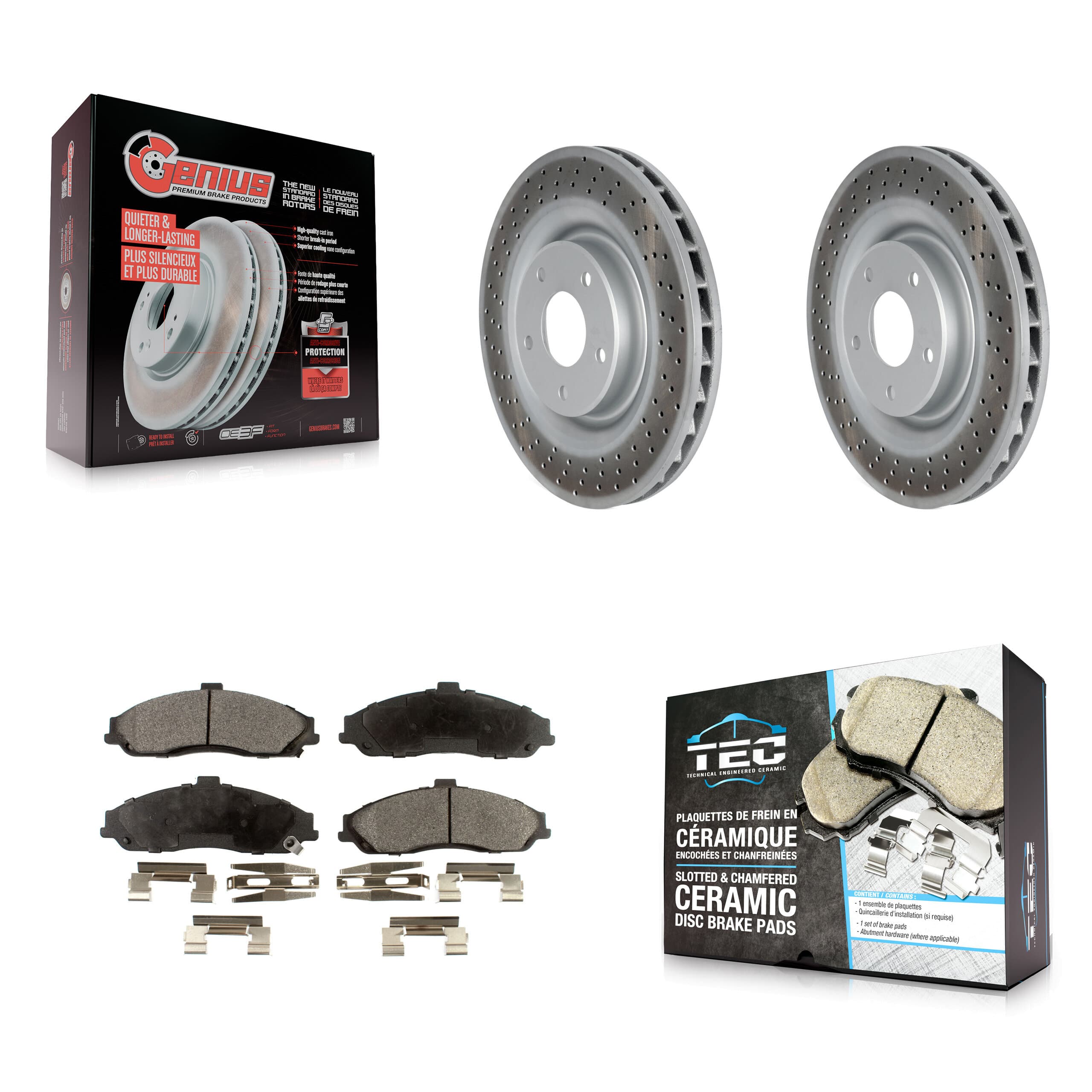 Transit Auto - KGT-100039 - Front Disc Brake Kits image 1