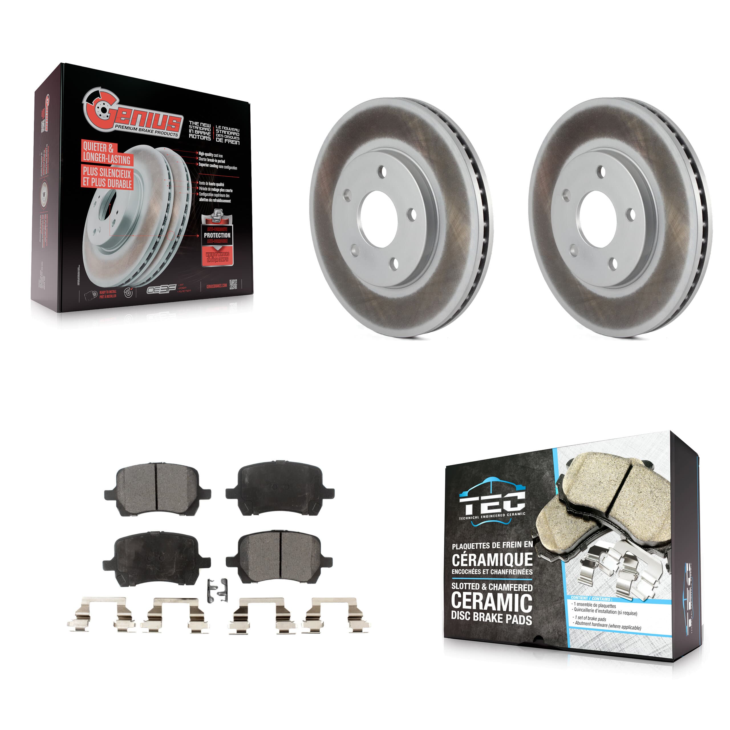 Transit Auto - KGT-100043 - Front Disc Brake Kits image 1