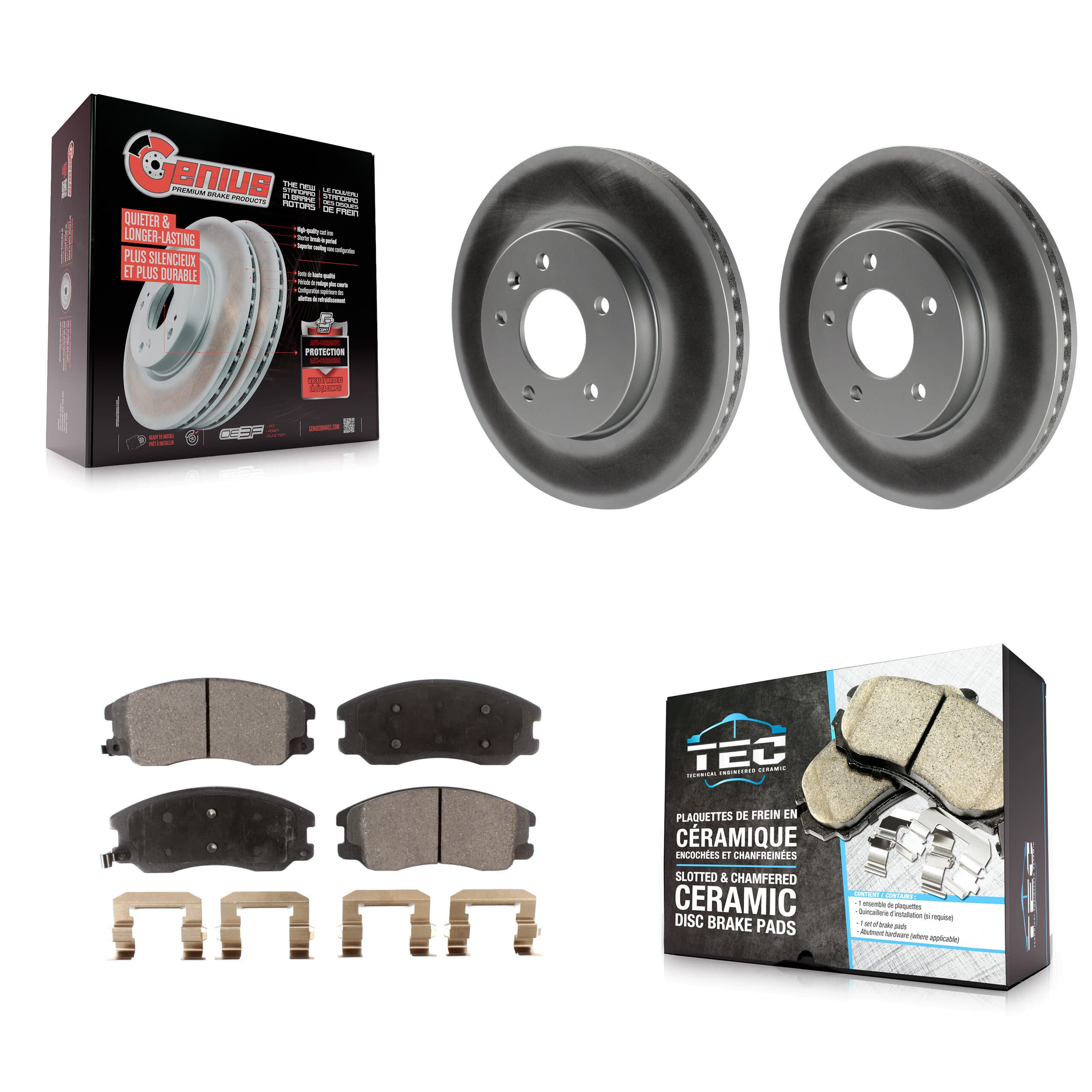 Transit Auto - KGT-100048 - Front Disc Brake Kits image 1