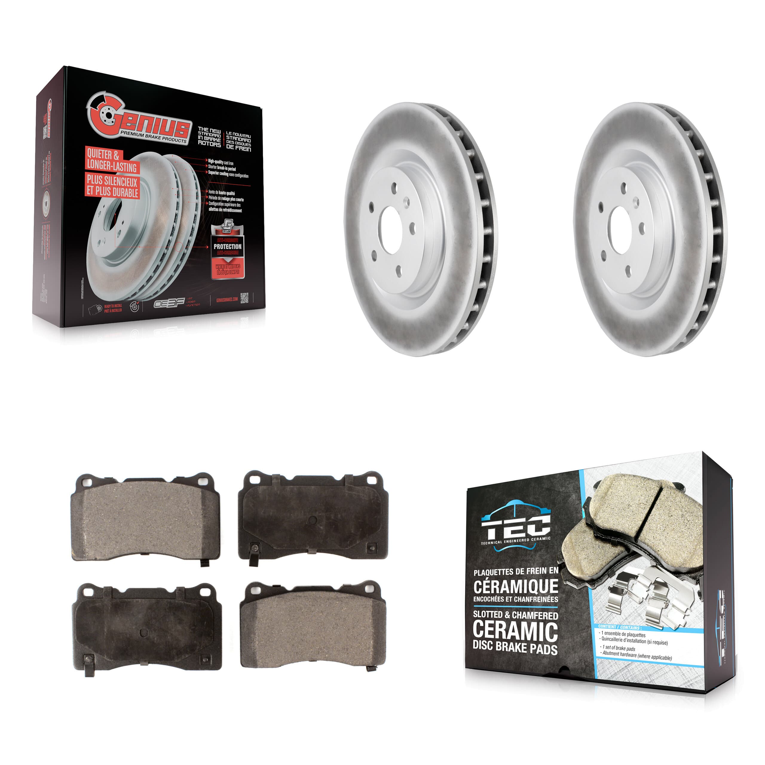 Transit Auto - KGT-100056 - Front Disc Brake Kits image 1