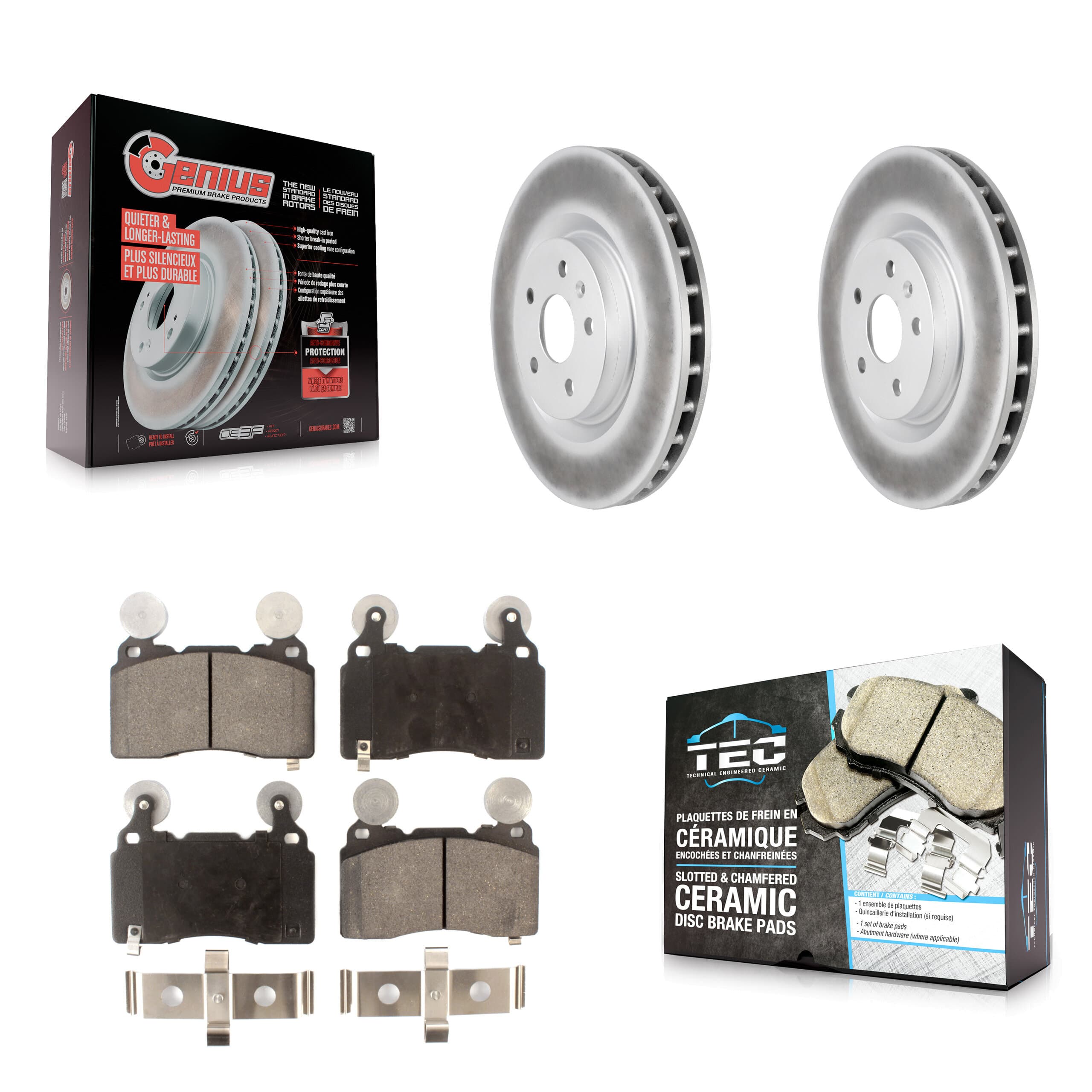 Transit Auto - KGT-100058 - Front Disc Brake Kits image 1