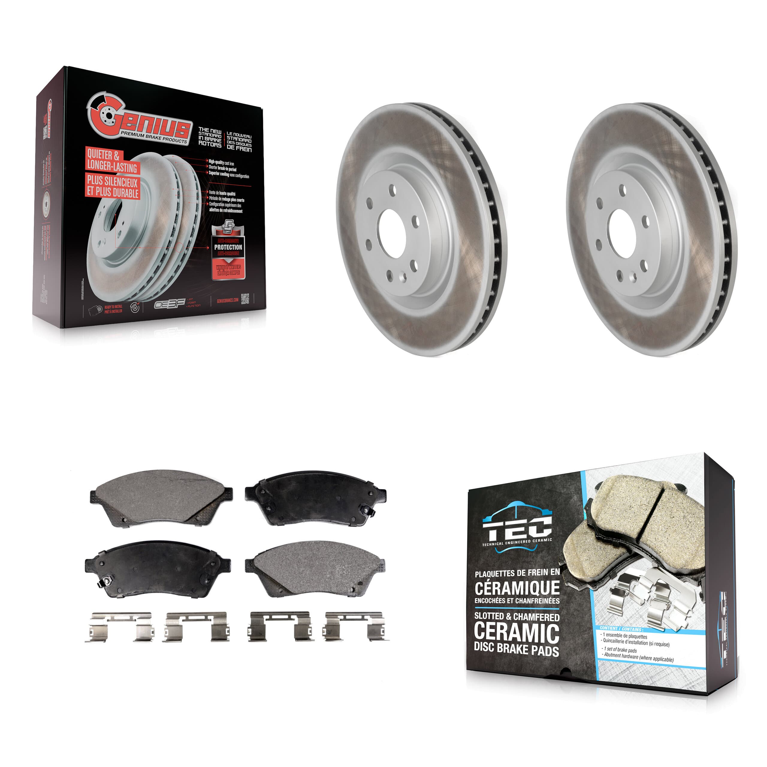 Transit Auto - KGT-100059 - Front Disc Brake Kits image 1