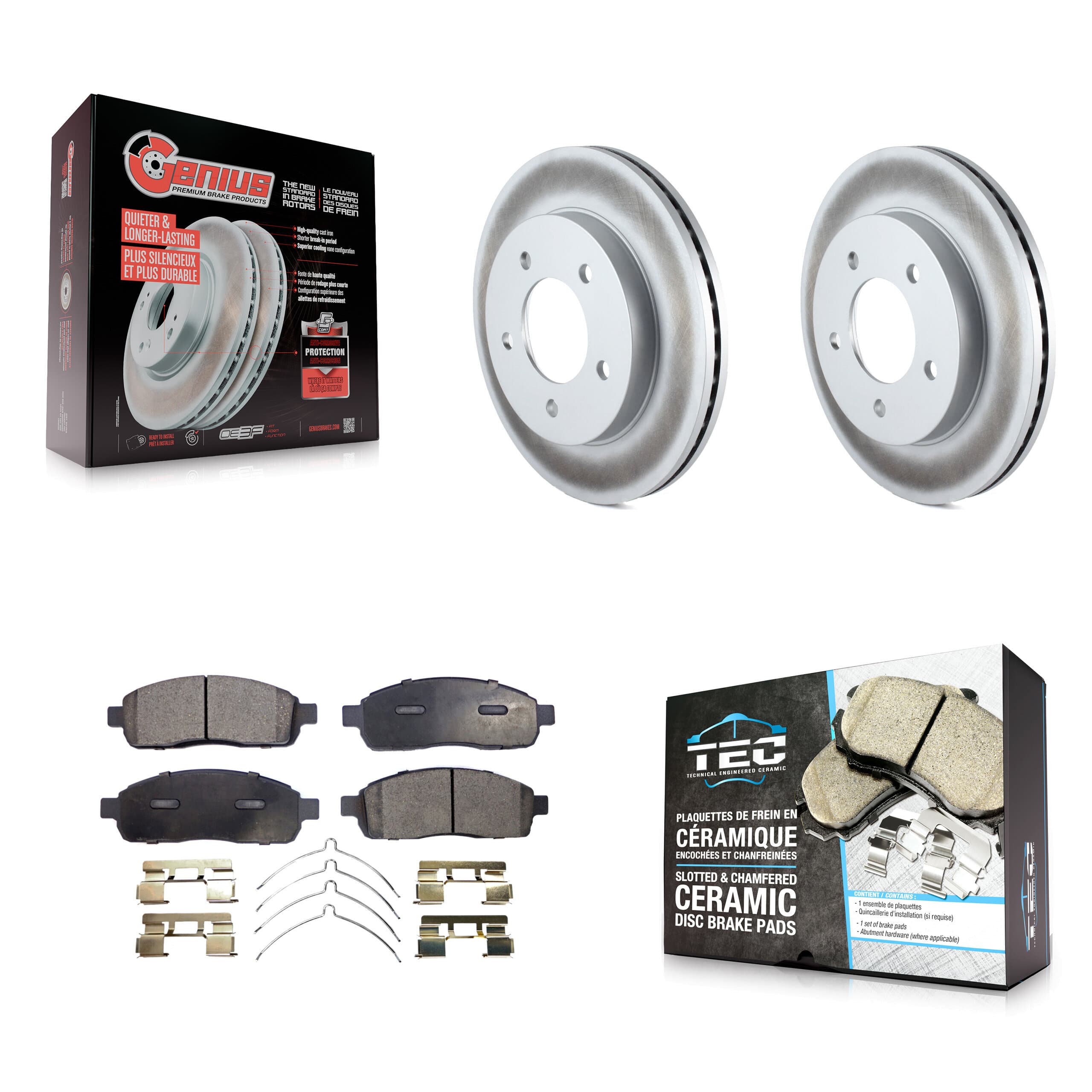 Transit Auto - KGT-100077 - Front Disc Brake Kits image 1