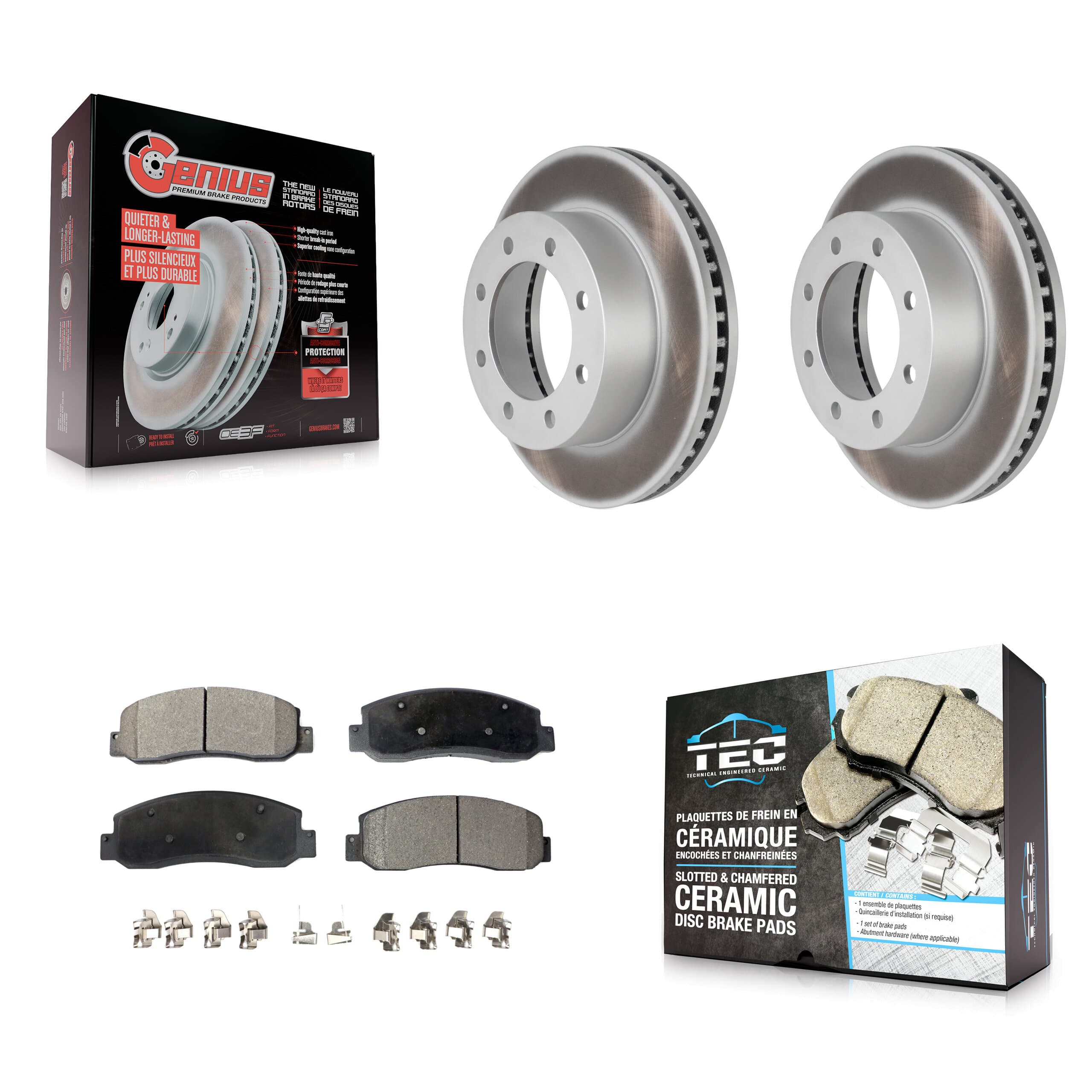 Transit Auto - KGT-100097 - Front Disc Brake Kits image 1