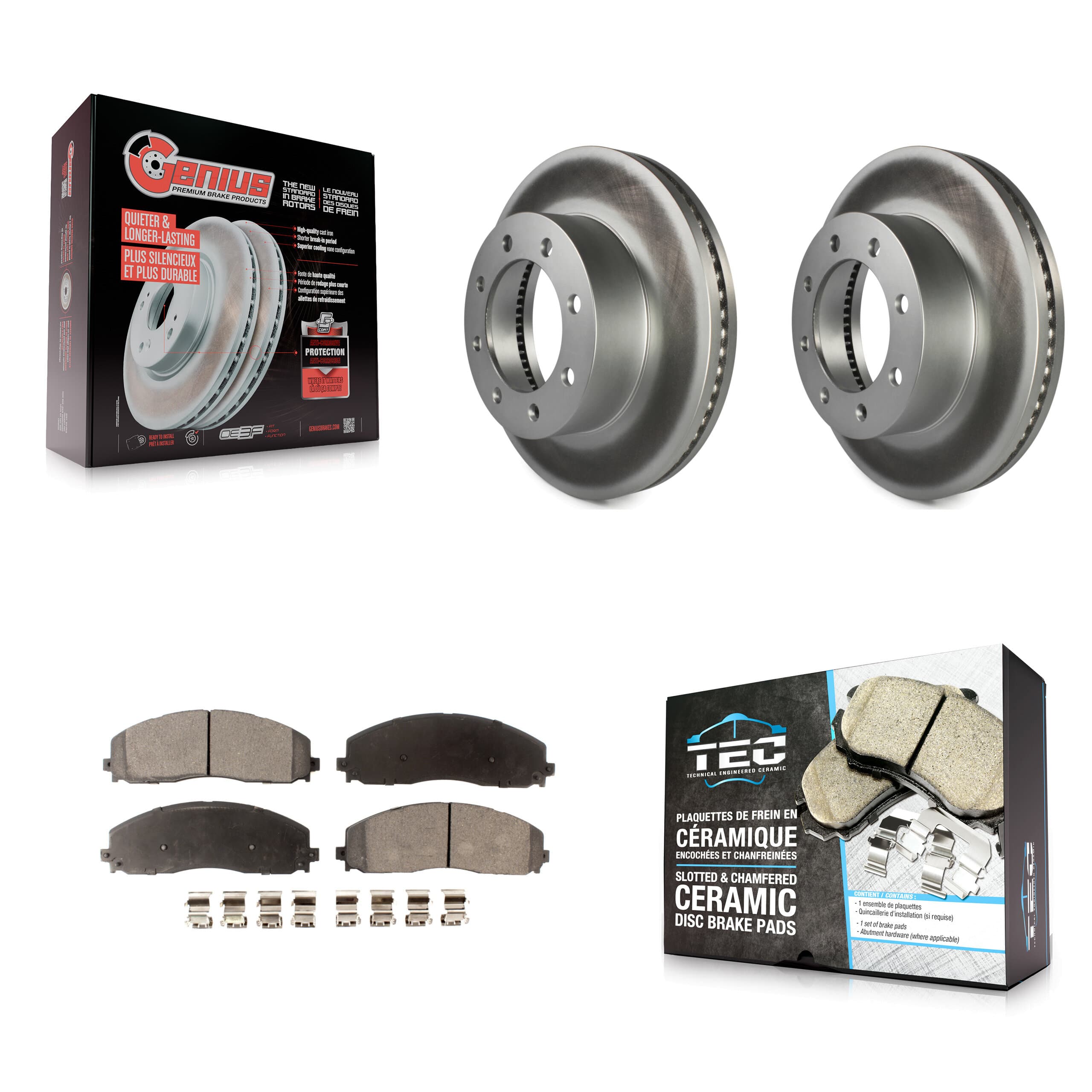 Transit Auto - KGT-100129 - Front Disc Brake Kits image 1