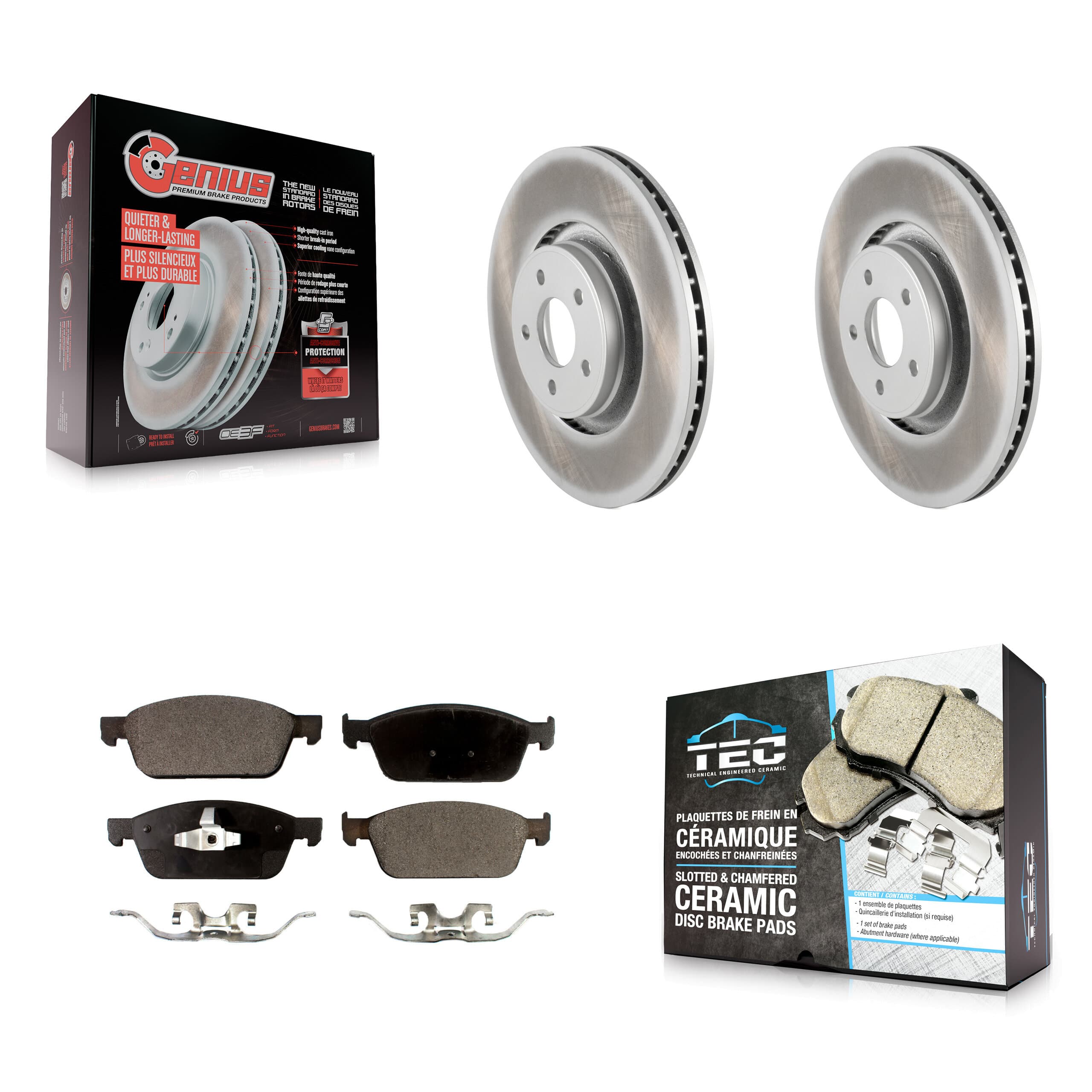 Transit Auto - KGT-100133 - Front Disc Brake Kits image 1