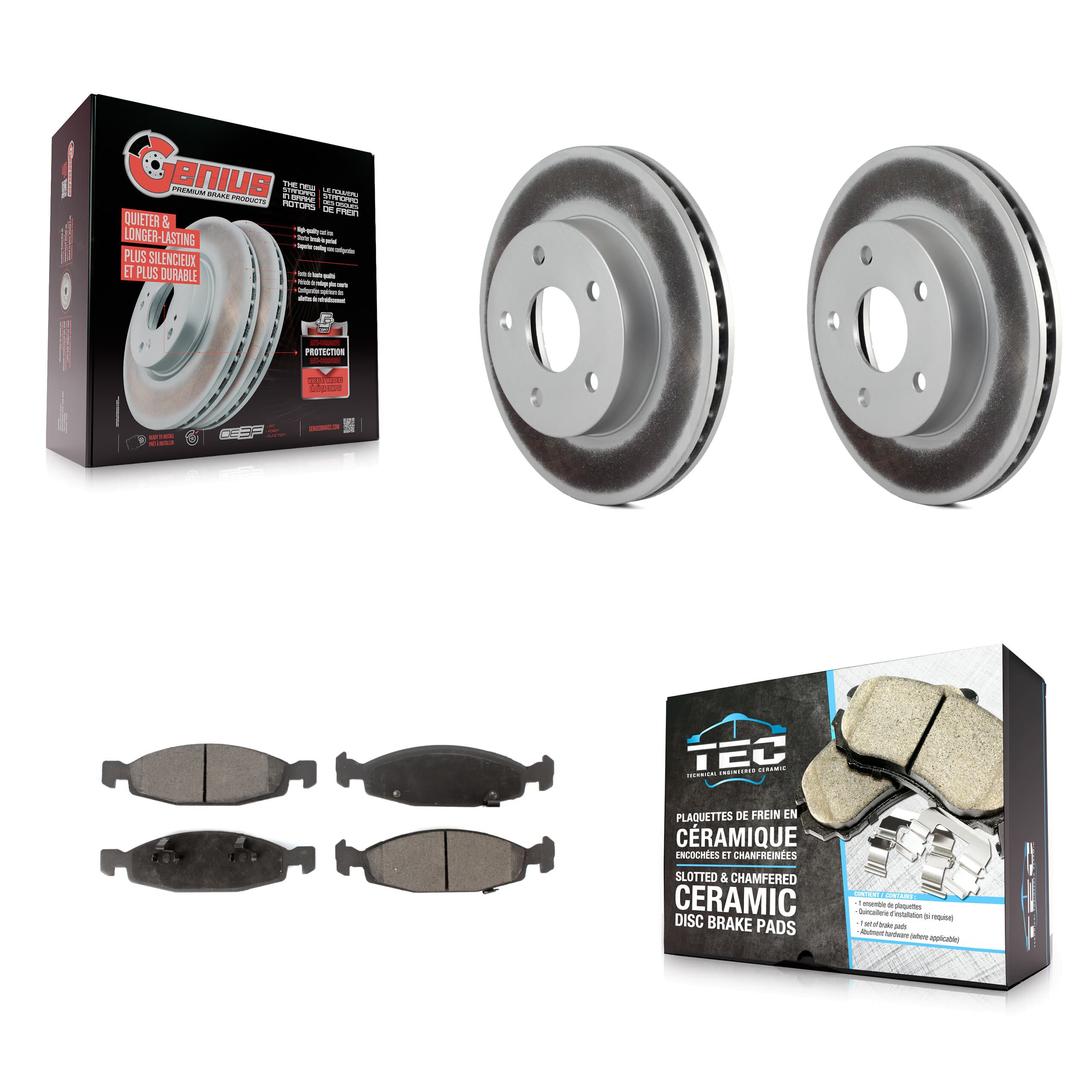 Transit Auto - KGT-100141 - Front Disc Brake Kits image 1