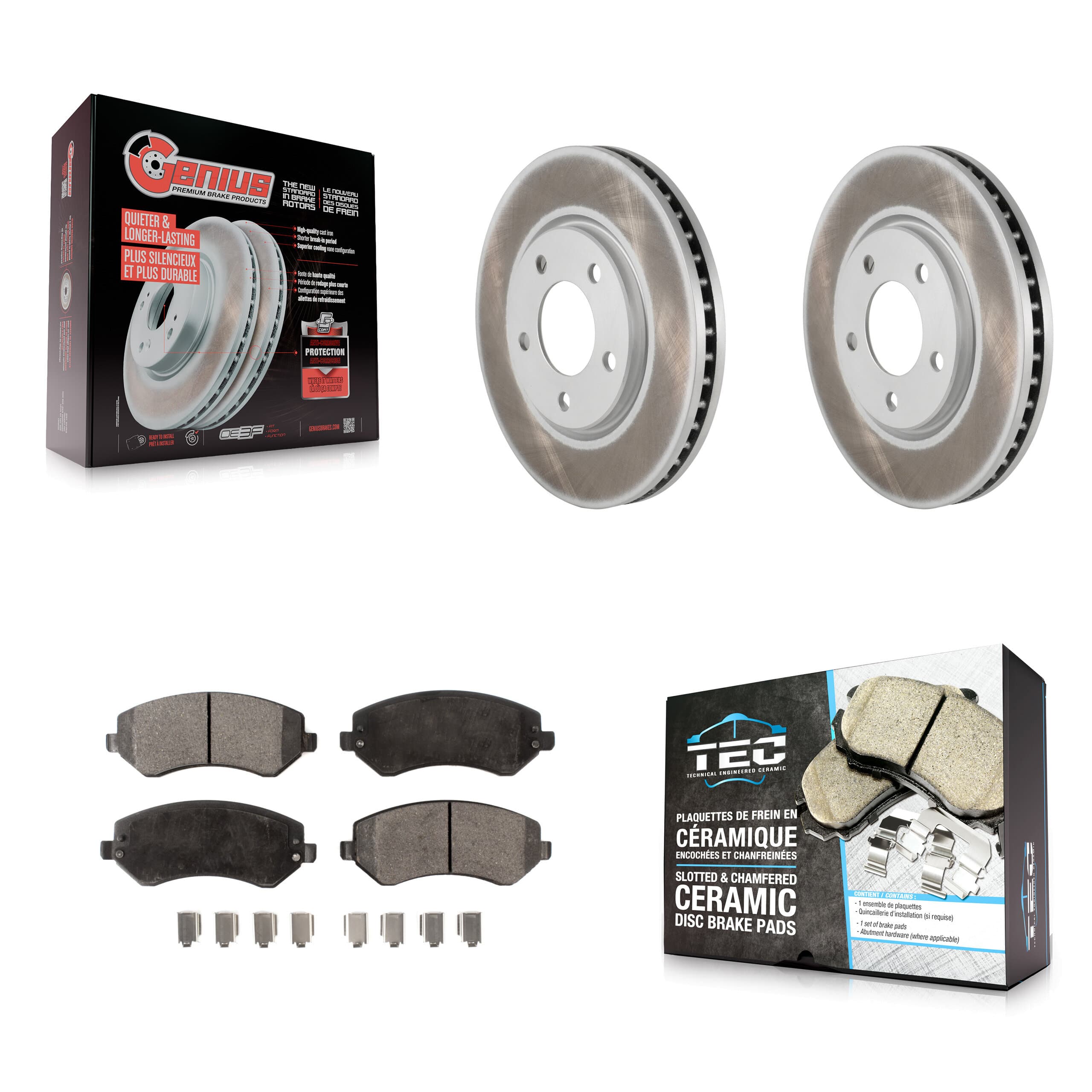 Transit Auto - KGT-100152 - Front Disc Brake Kits image 1