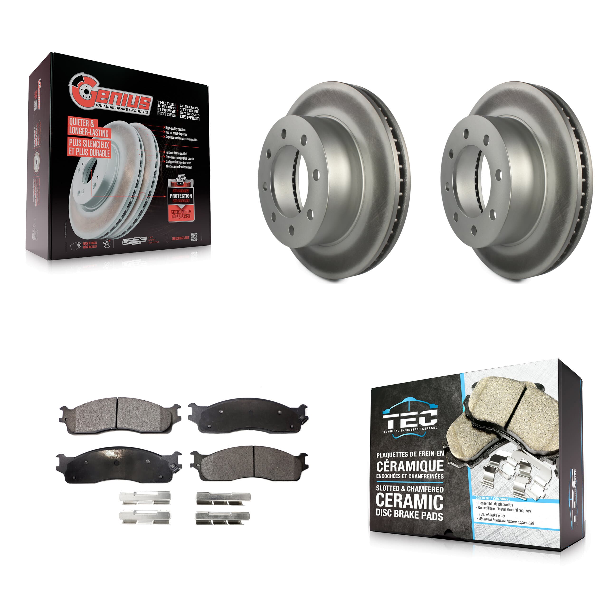 Transit Auto - KGT-100156 - Front Disc Brake Kits image 1