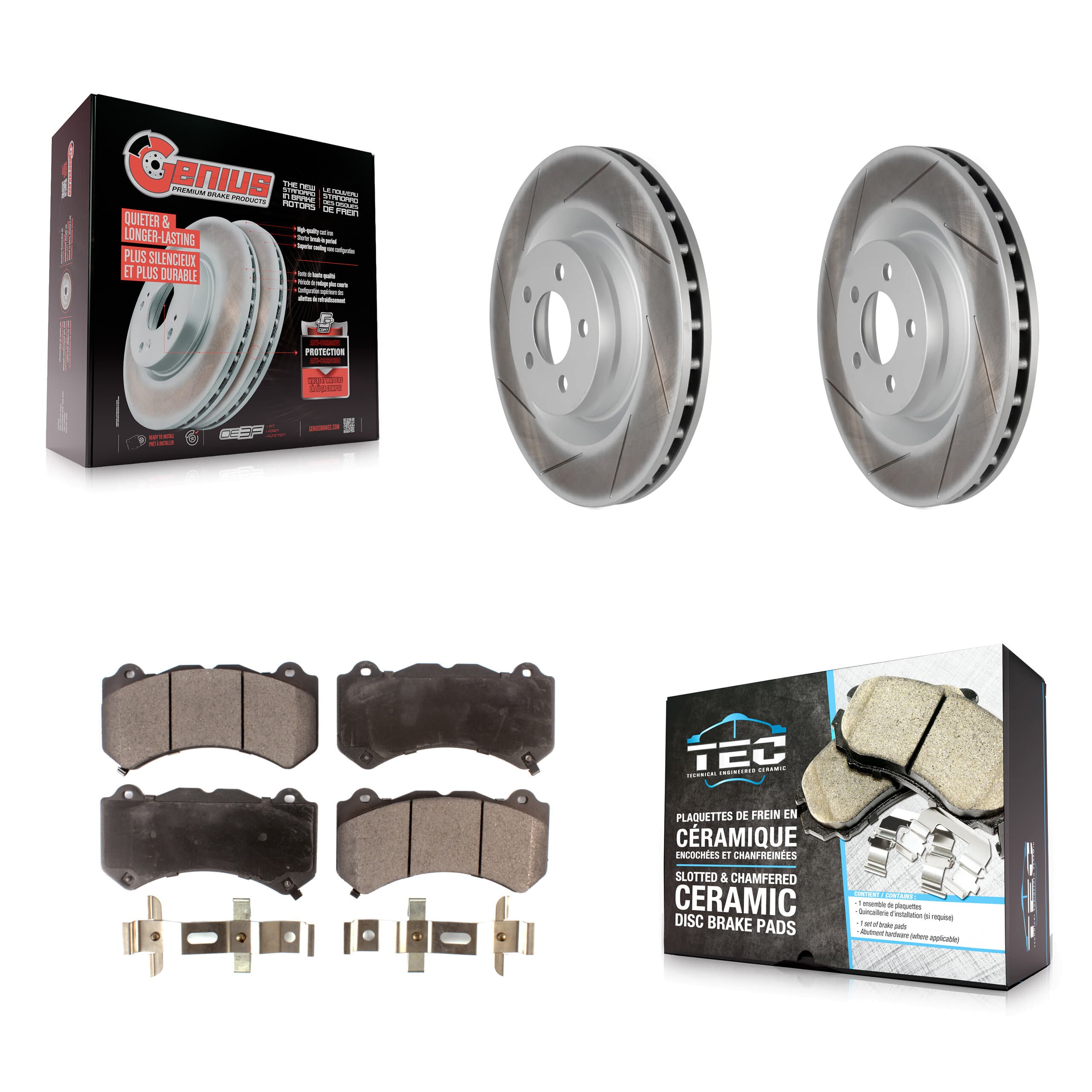 Transit Auto - KGT-100174 - Front Disc Brake Kits image 1