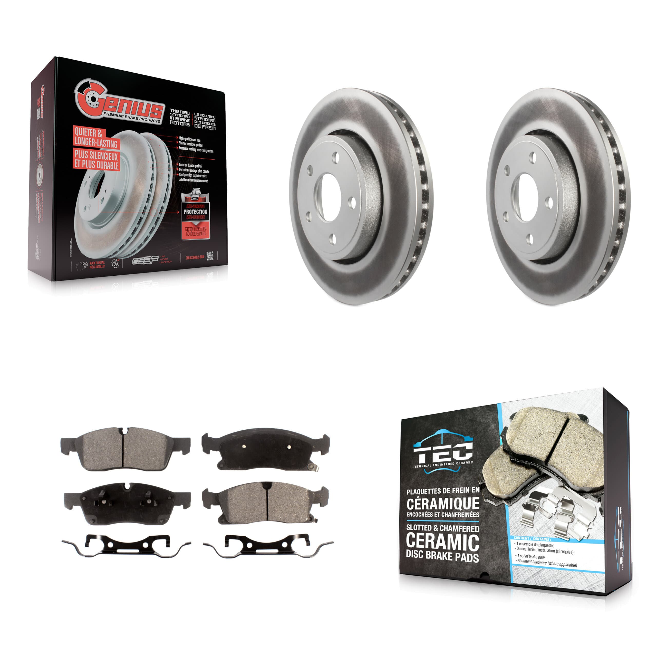 Transit Auto - KGT-100178 - Front Disc Brake Kits image 1