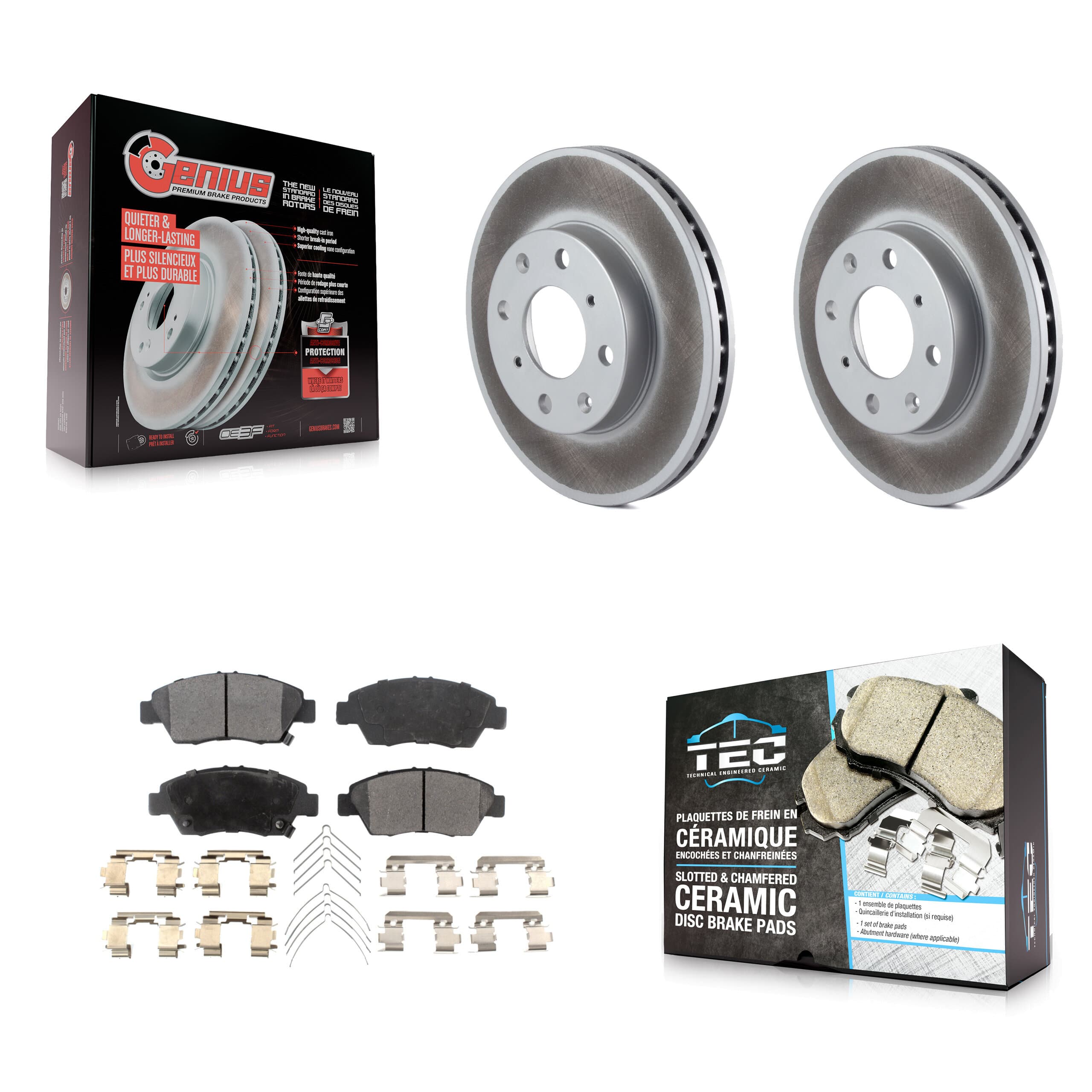 Transit Auto - KGT-100194 - Front Disc Brake Kits image 1