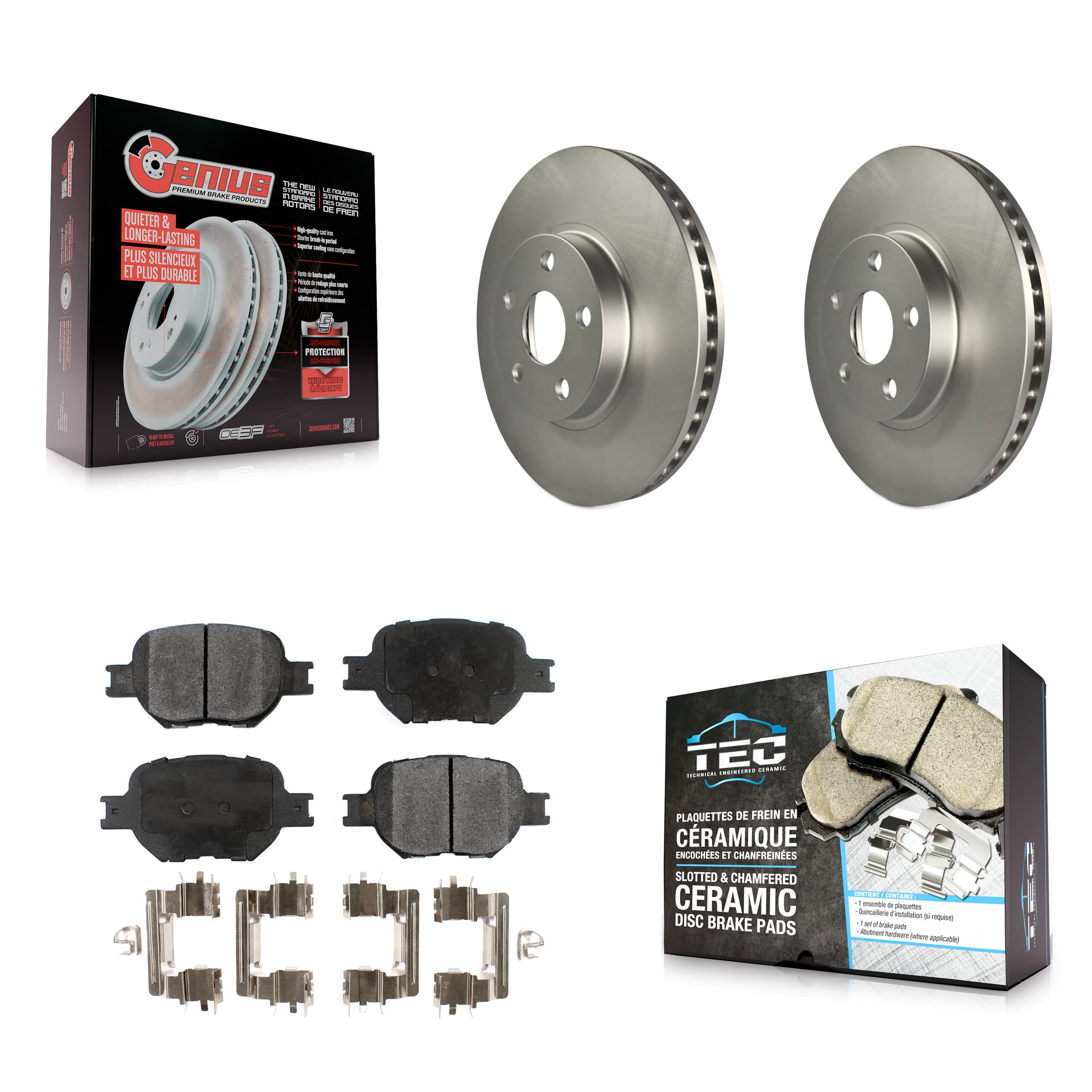 Transit Auto - KGT-100243 - Front Disc Brake Kits image 1