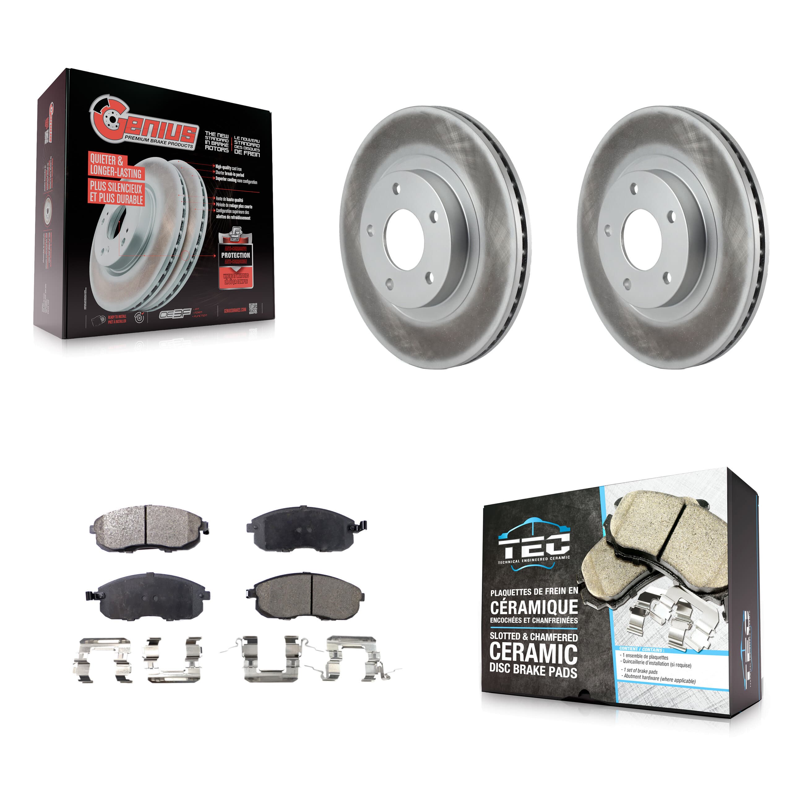 Transit Auto - KGT-100273 - Front Disc Brake Kits image 1
