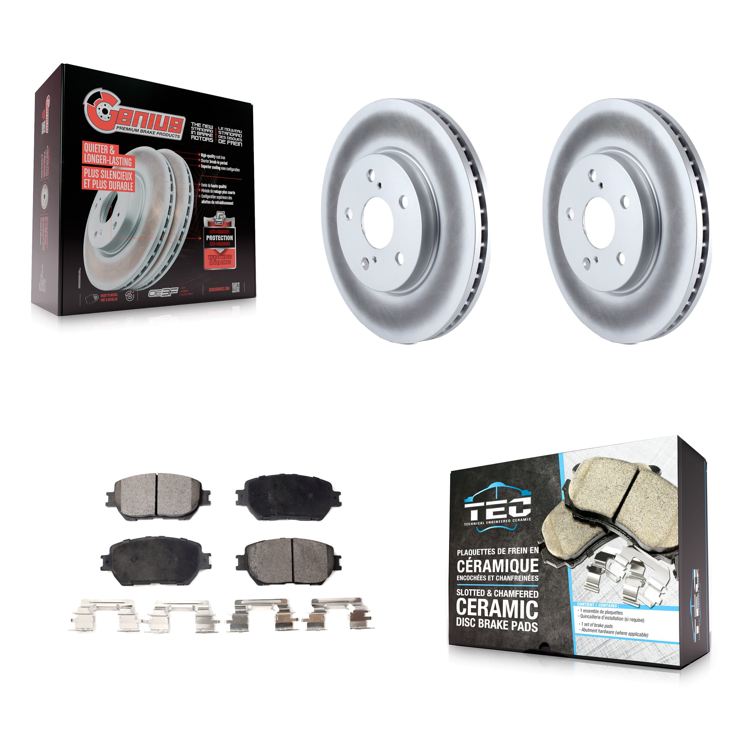 Transit Auto - KGT-100275 - Front Disc Brake Kits image 1