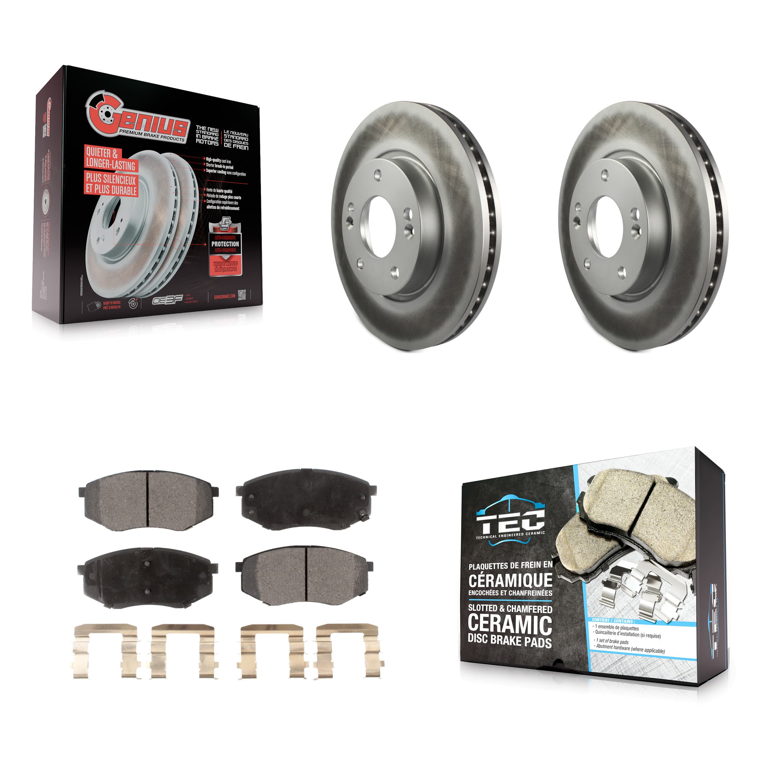 Transit Auto - KGT-100279 - Front Disc Brake Kits image 1