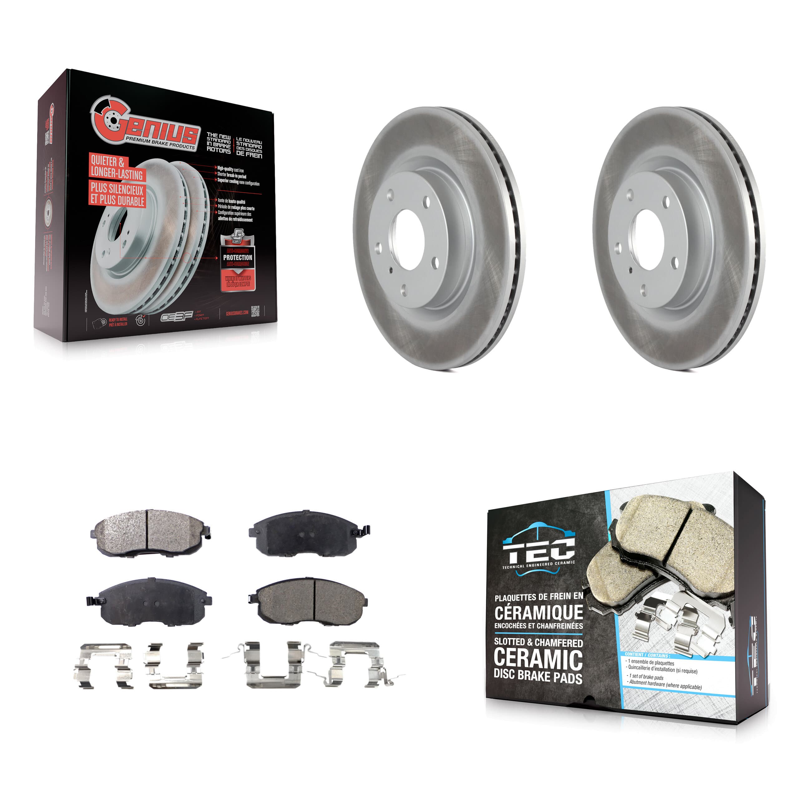 Transit Auto - KGT-100288 - Front Disc Brake Kits image 1