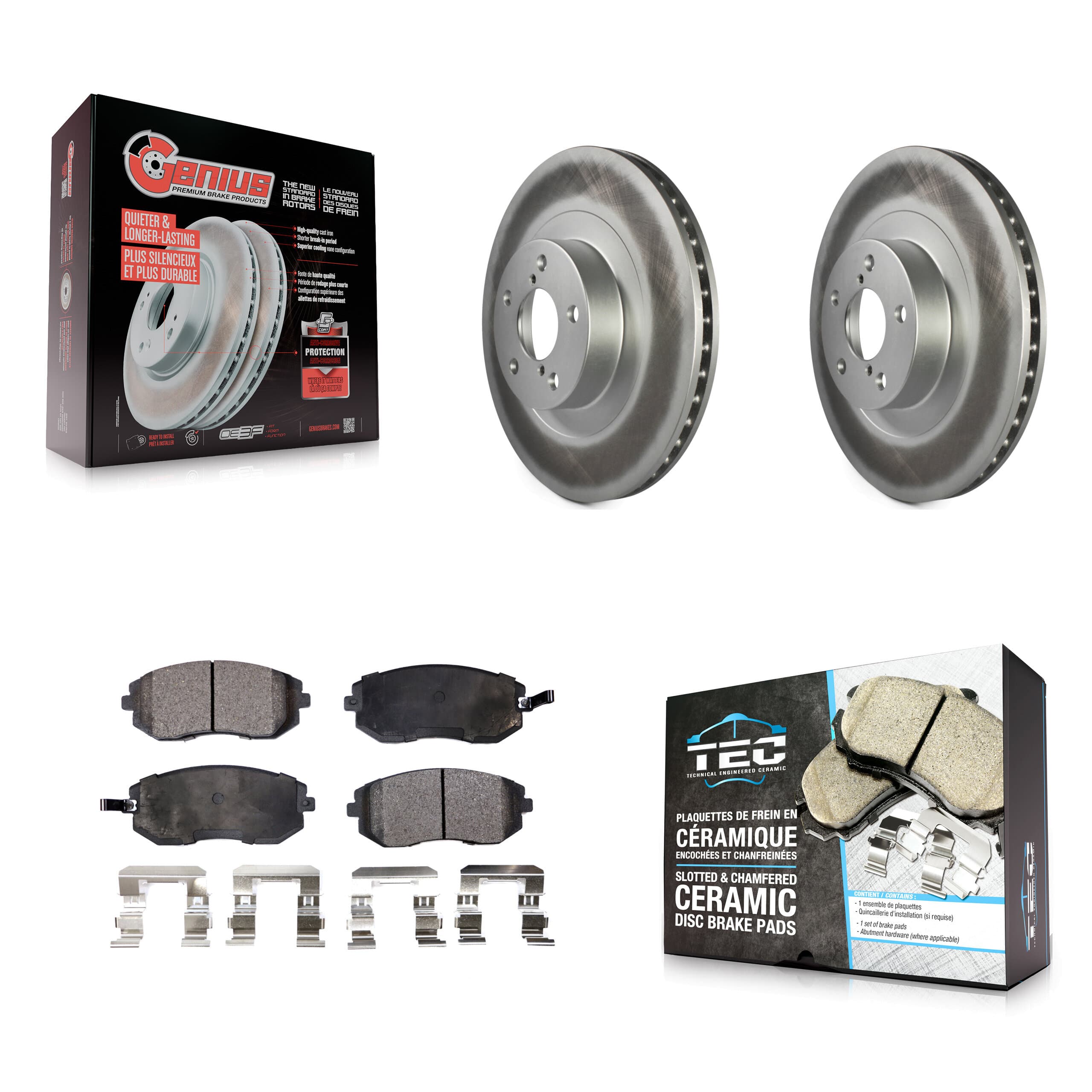 Transit Auto - KGT-100297 - Front Disc Brake Kits image 1