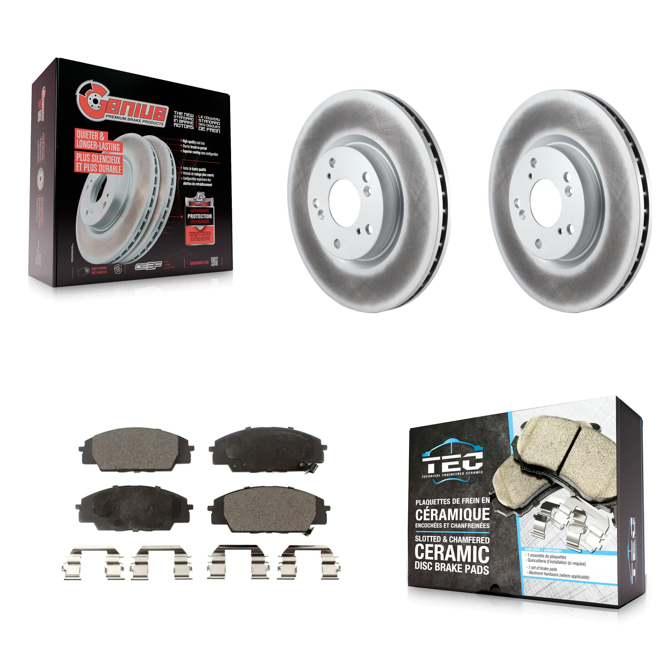 Transit Auto - KGT-100321 - Front Disc Brake Kits image 1