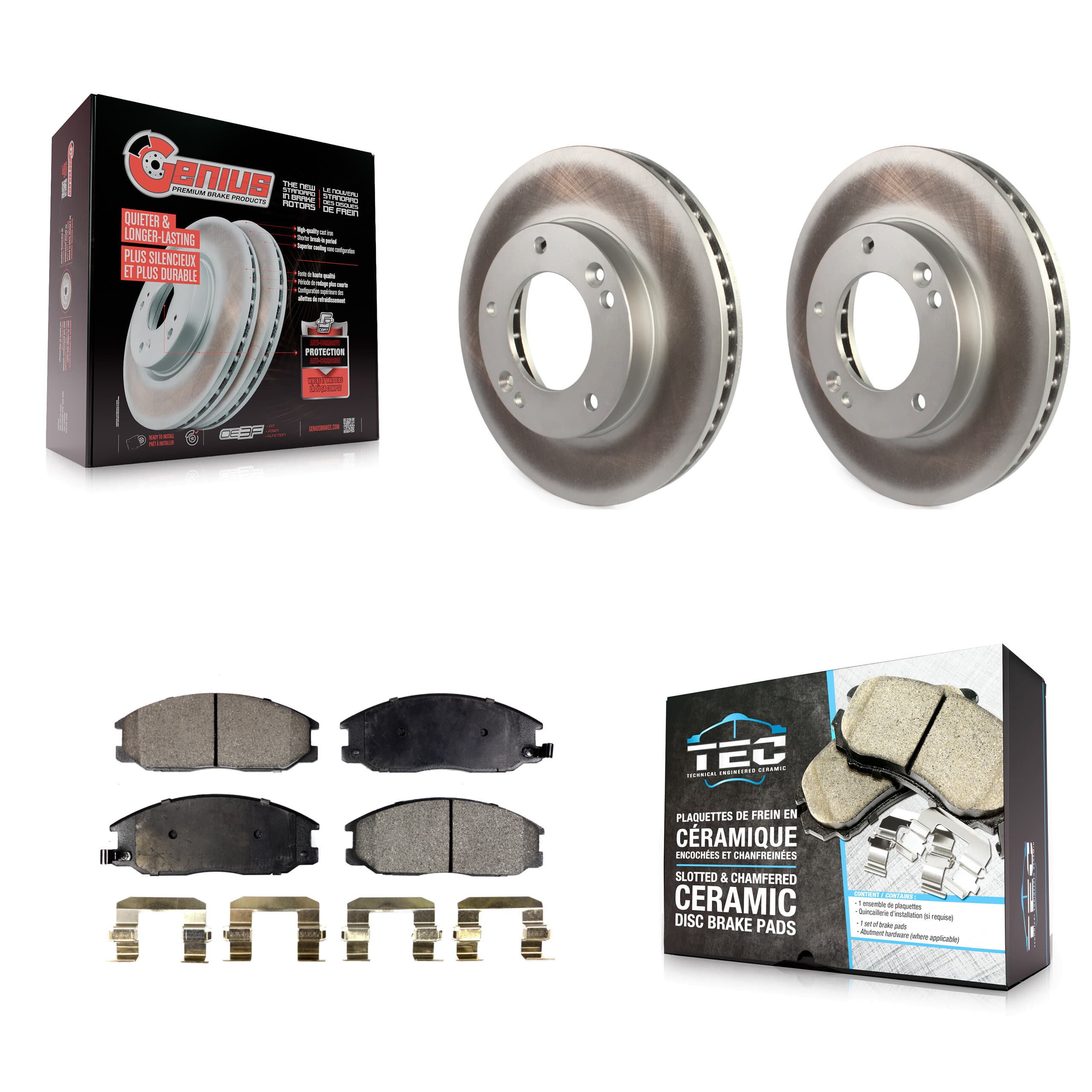 Transit Auto - KGT-100326 - Front Disc Brake Kits image 1