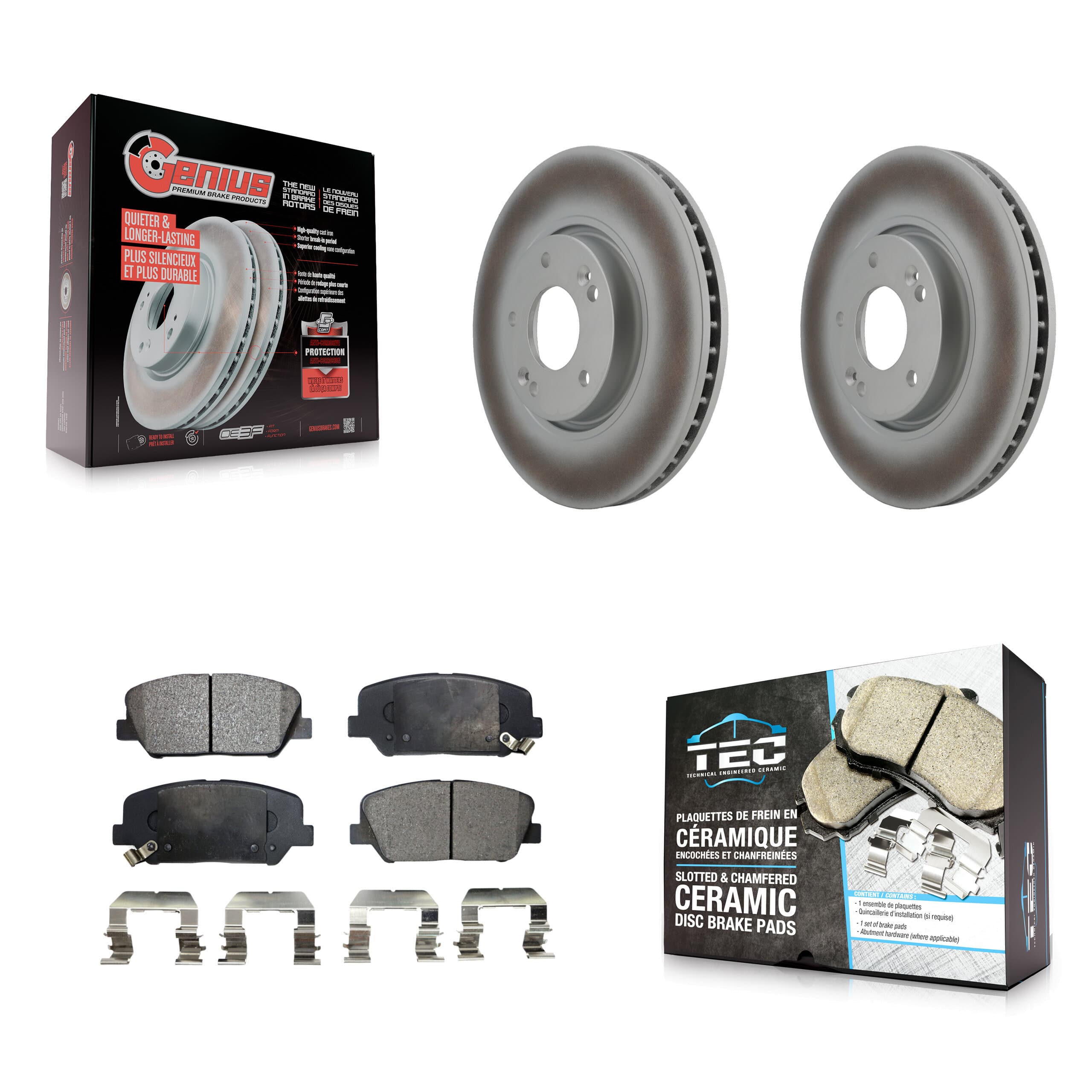 Transit Auto - KGT-100362 - Front Disc Brake Kits image 1