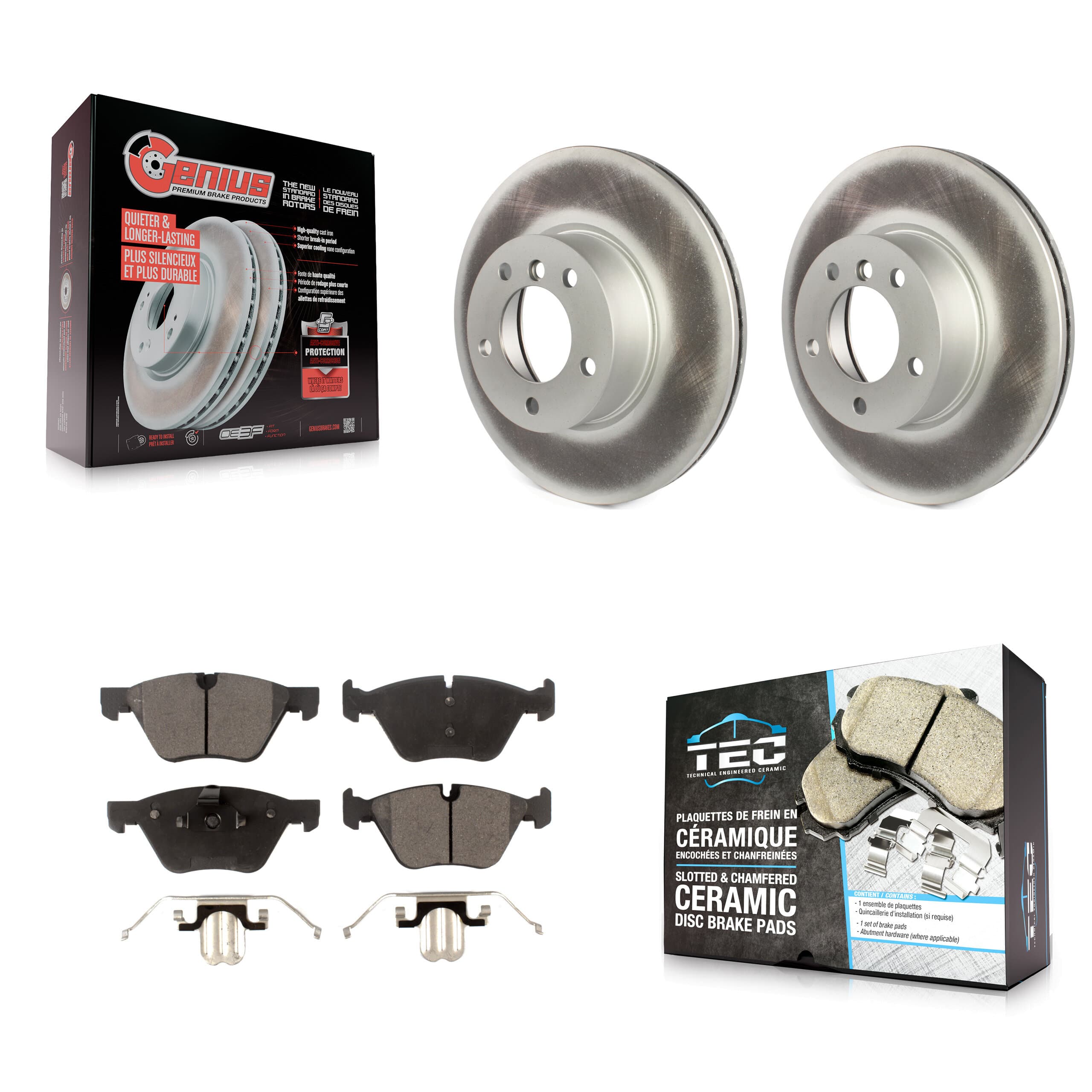 Transit Auto - KGT-100433 - Front Disc Brake Kits image 1
