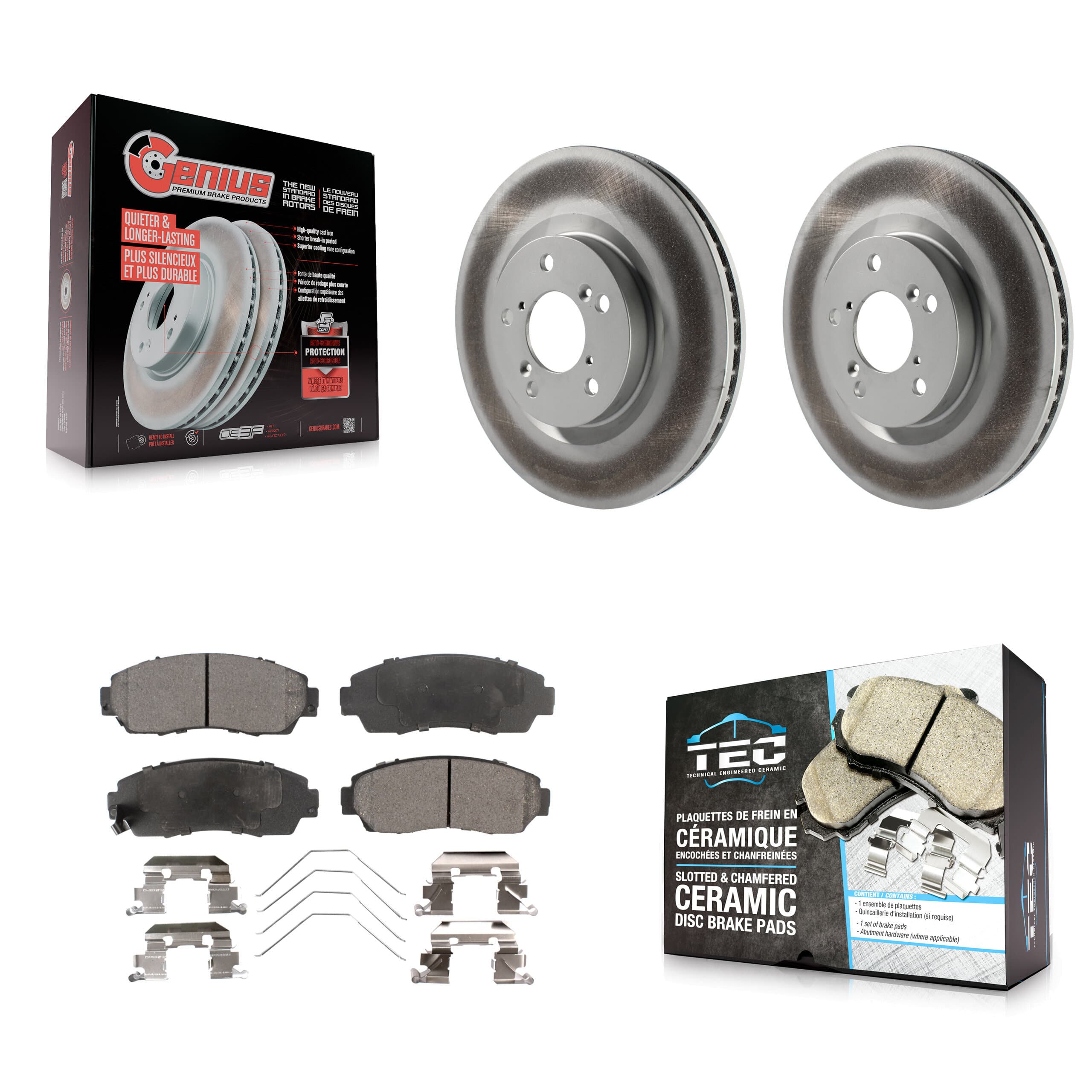 Transit Auto - KGT-100454 - Front Disc Brake Kits image 1