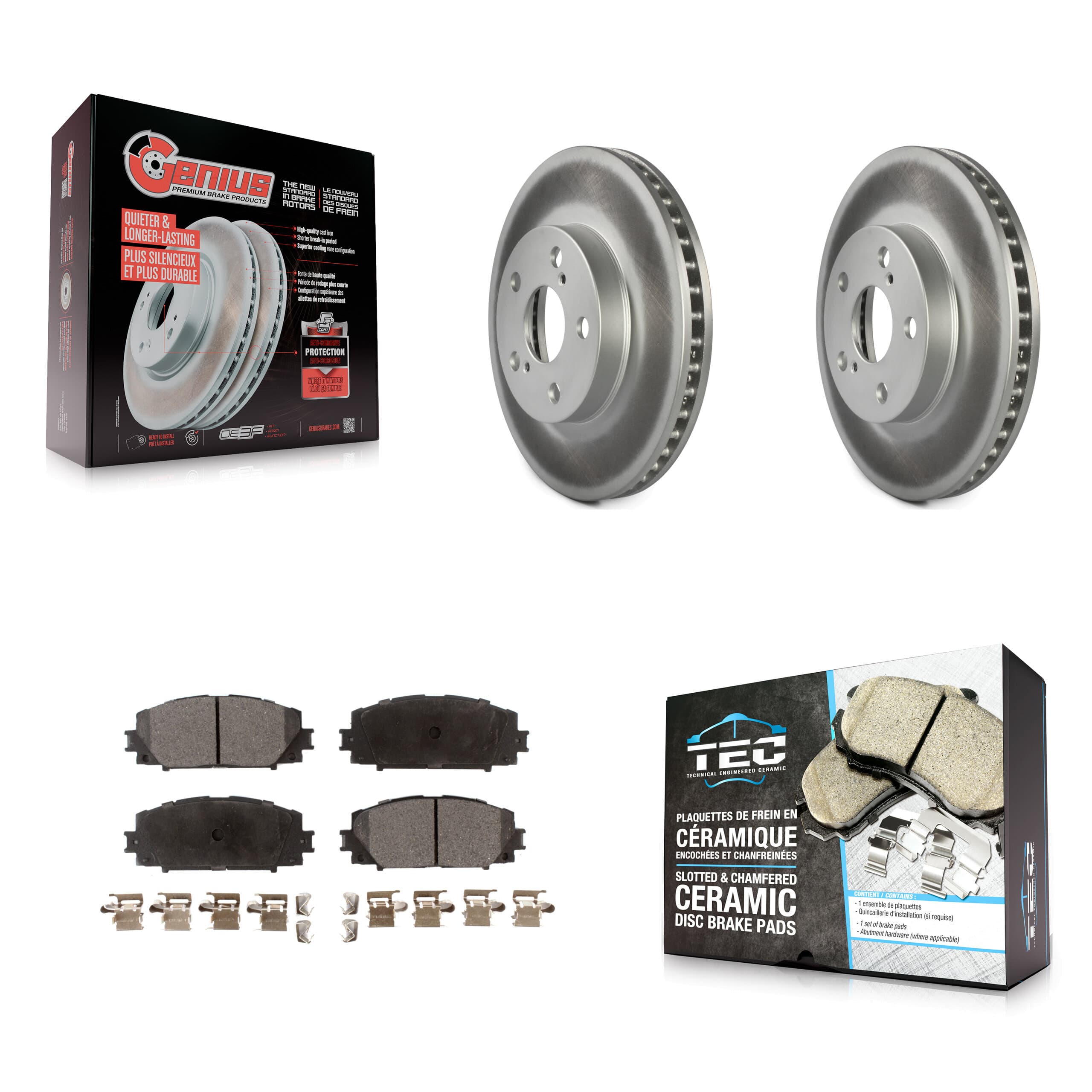 Transit Auto - KGT-100457 - Front Disc Brake Kits image 1