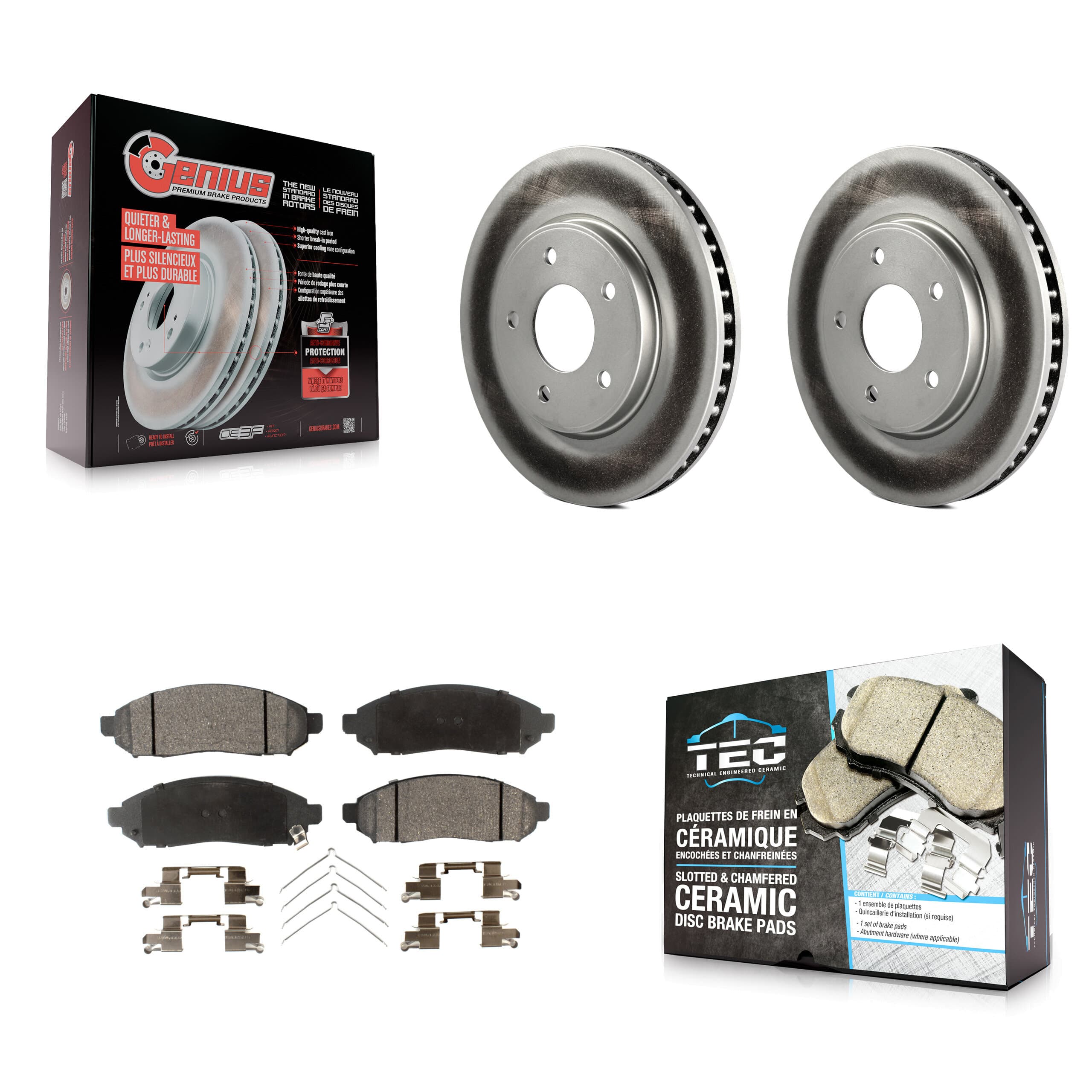 Transit Auto - KGT-100479 - Front Disc Brake Kits image 1