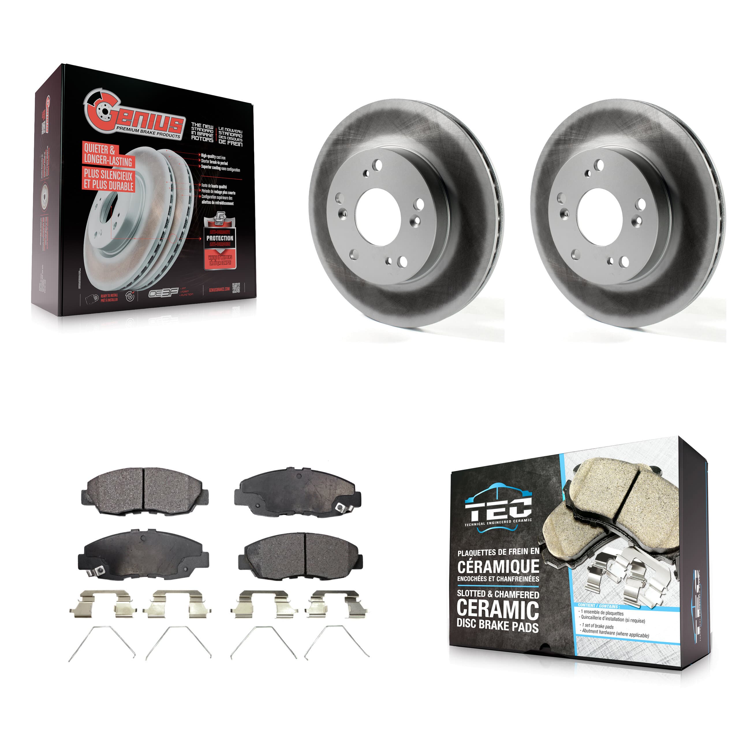Transit Auto - KGT-100502 - Front Disc Brake Kits image 1