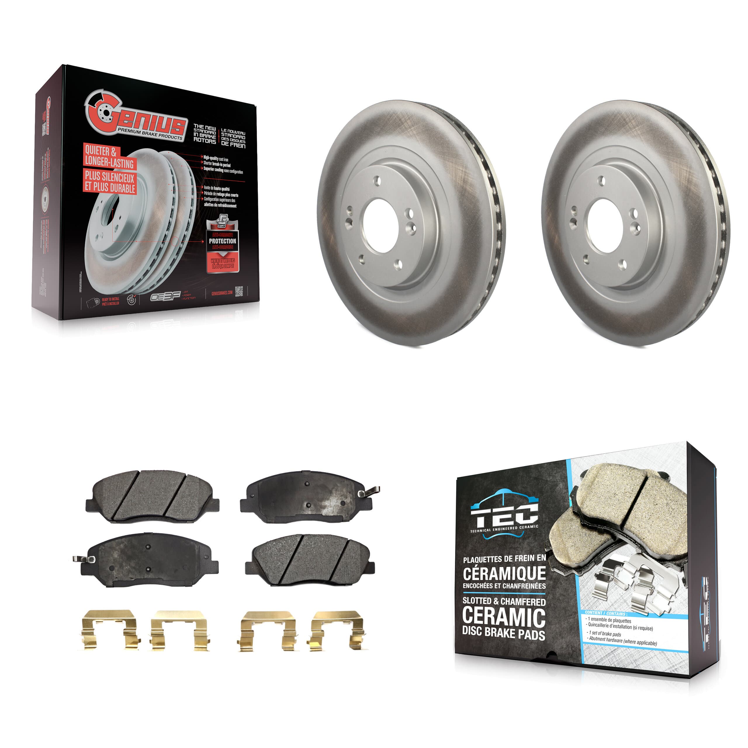 Transit Auto - KGT-100512 - Front Disc Brake Kits image 1