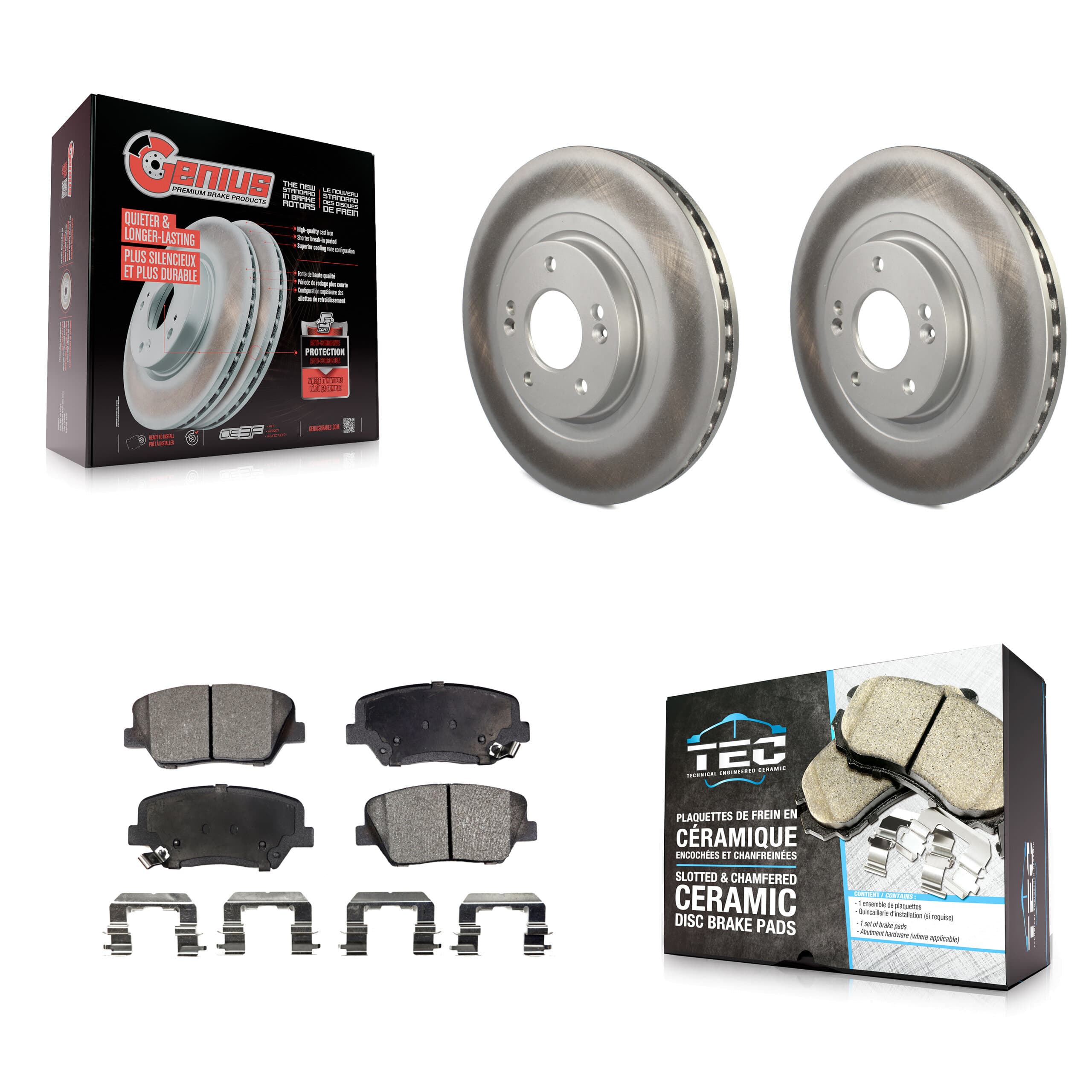 Transit Auto - KGT-100513 - Front Disc Brake Kits image 1