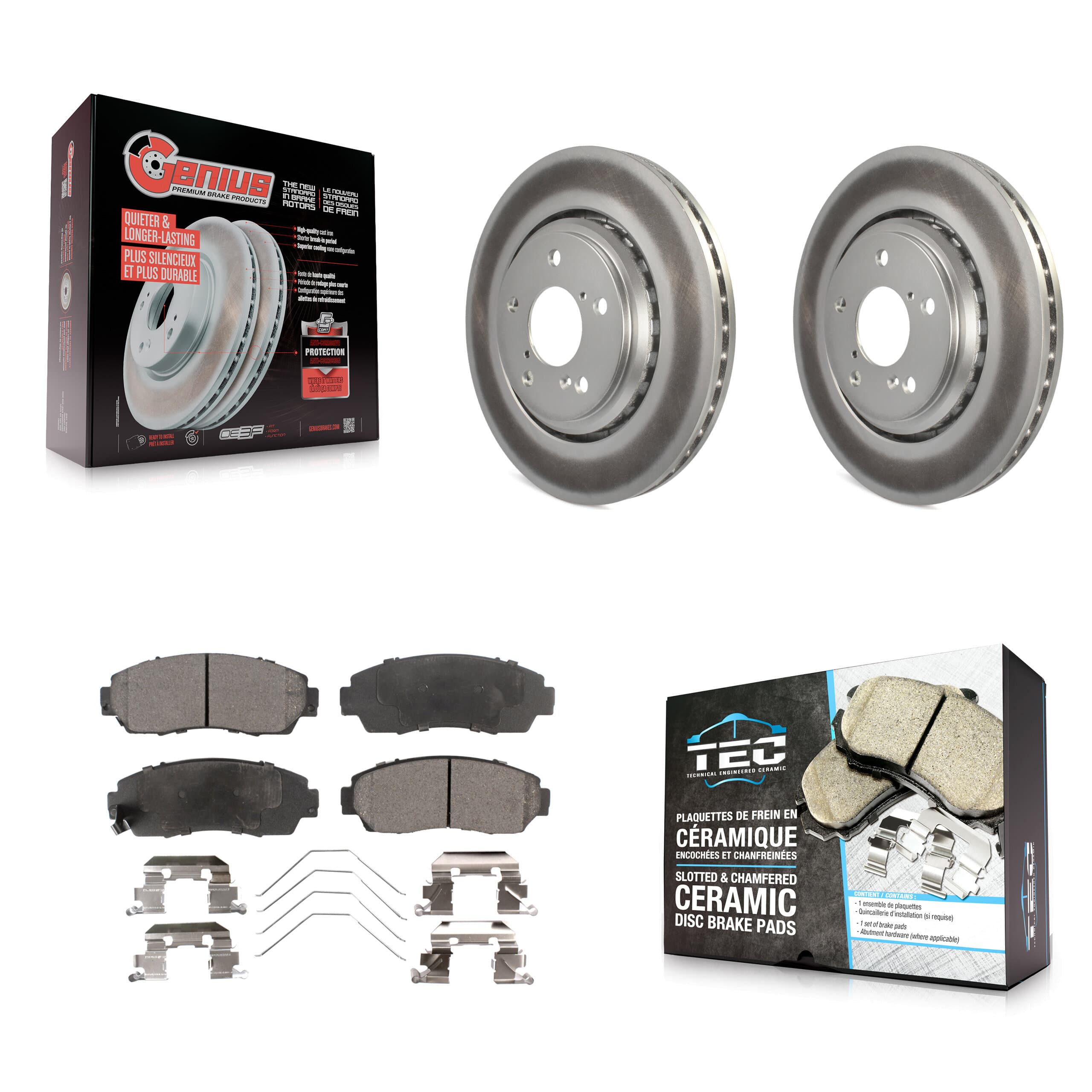 Transit Auto - KGT-100523 - Front Disc Brake Kits image 1