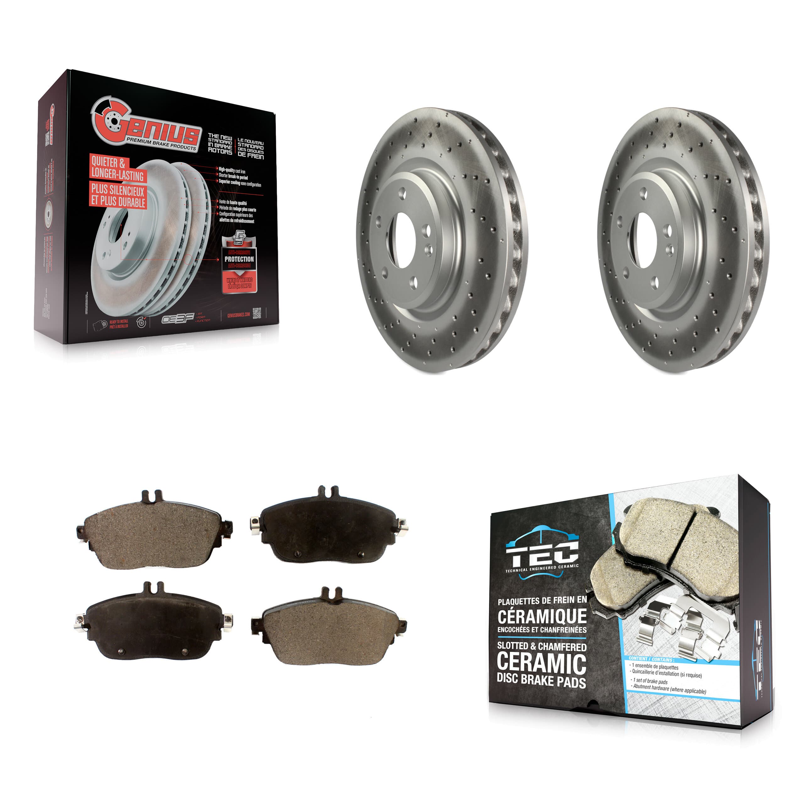 Transit Auto - KGT-100542 - Front Disc Brake Kits image 1
