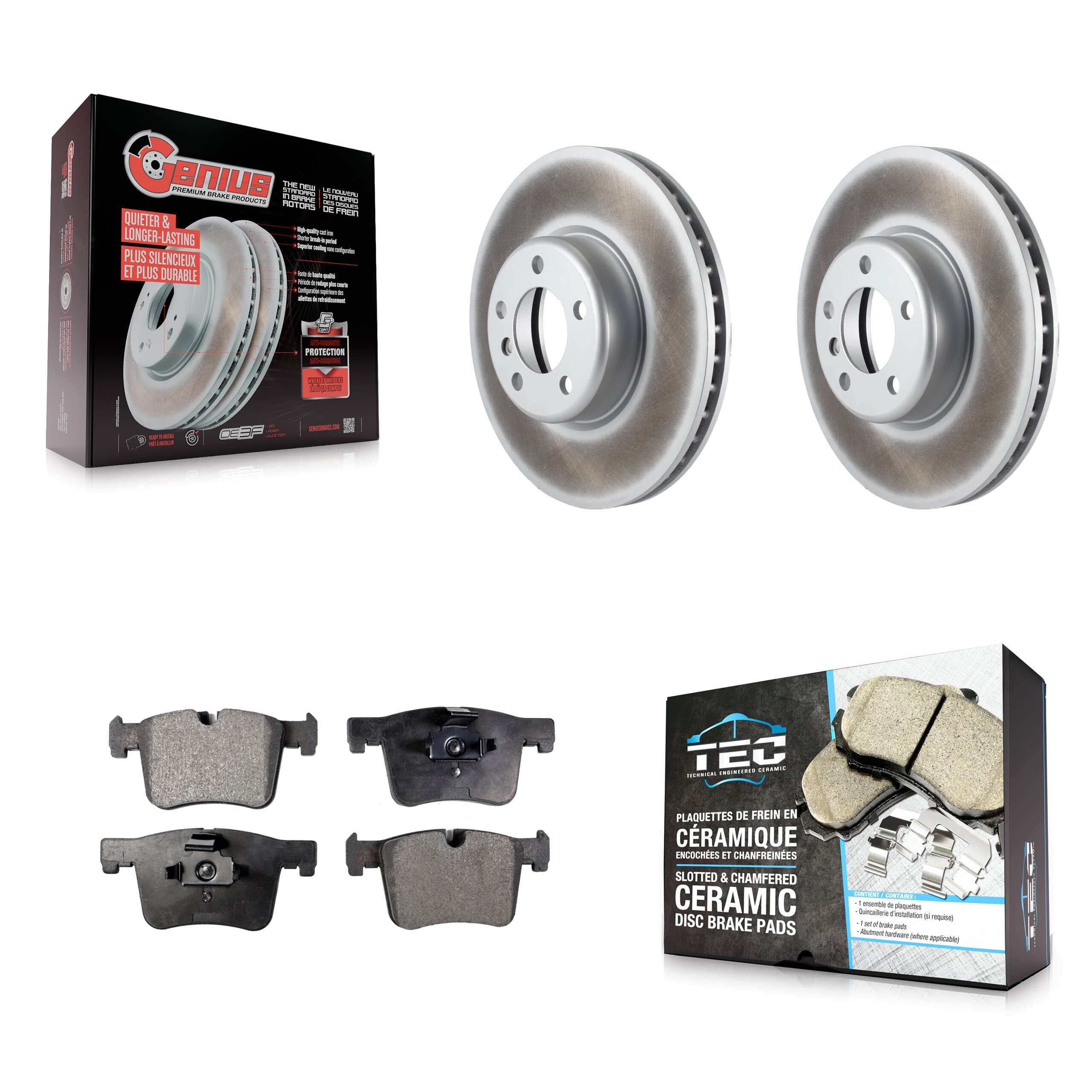 Transit Auto - KGT-100557 - Front Disc Brake Kits image 1