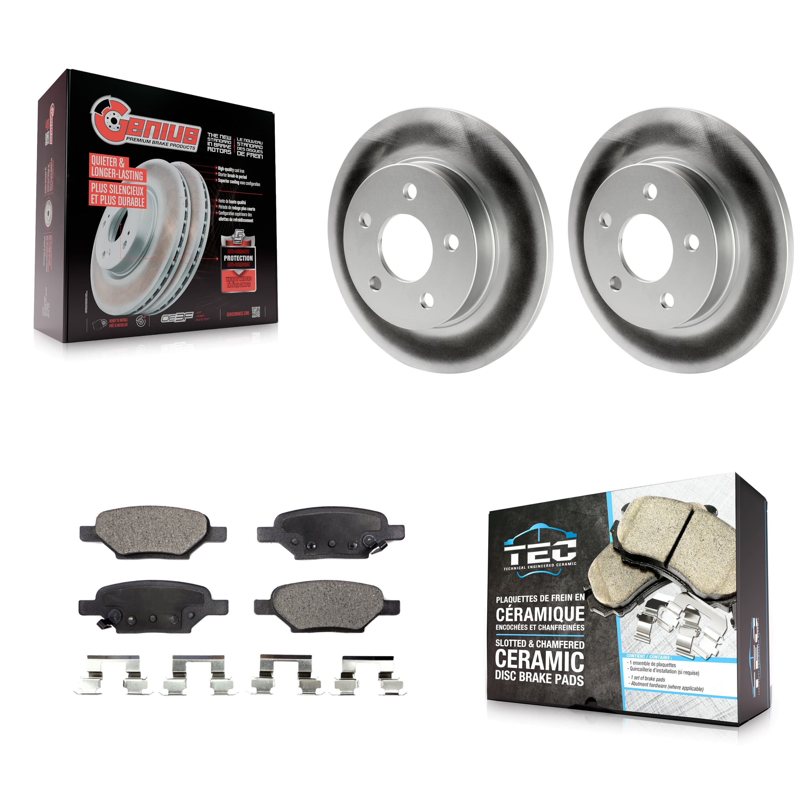 Transit Auto - KGT-101299 - Rear Disc Brake Kits image 1