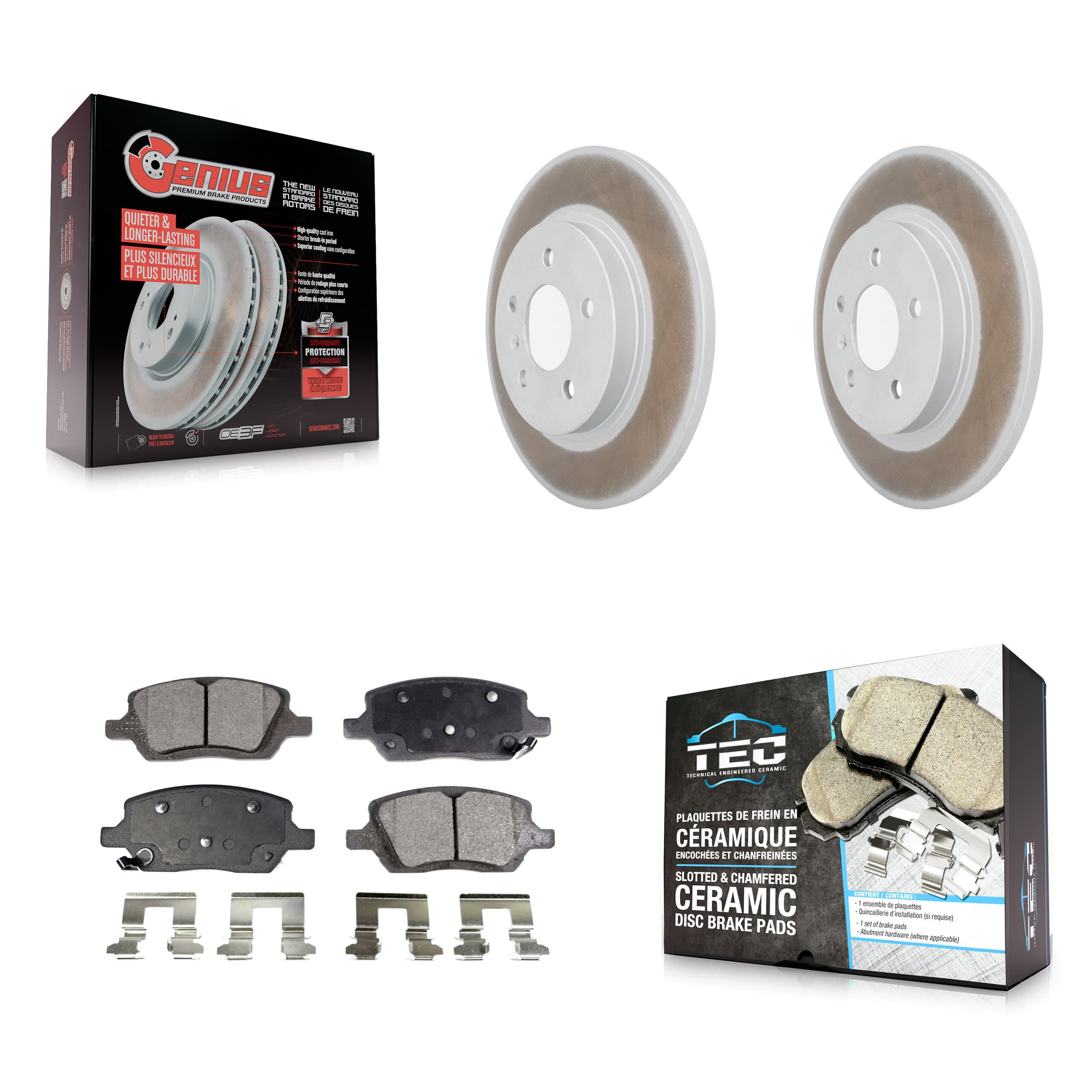 Transit Auto - KGT-101302 - Rear Disc Brake Kits image 1