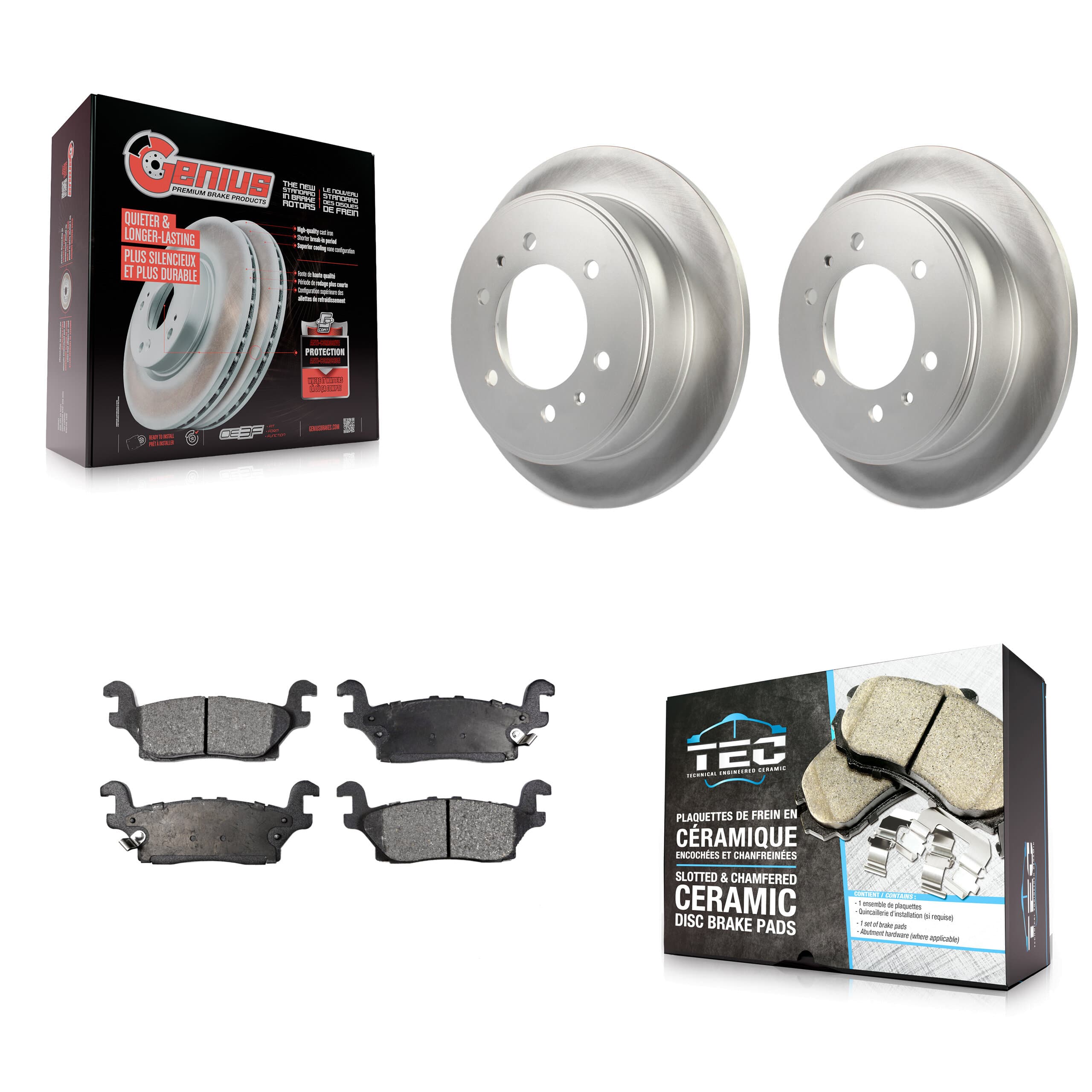 Transit Auto - KGT-101303 - Rear Disc Brake Kits image 1