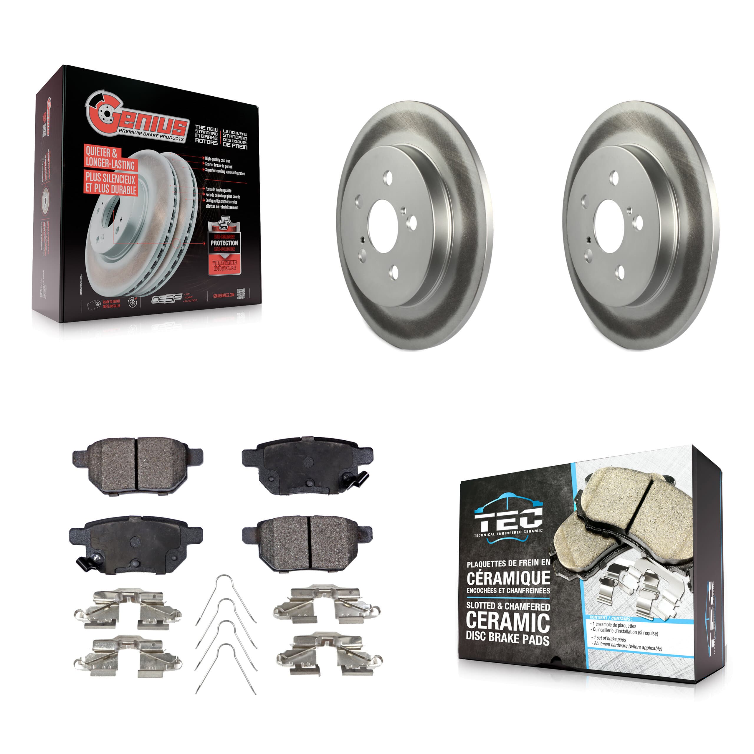 Transit Auto - KGT-101315 - Rear Disc Brake Kits image 1