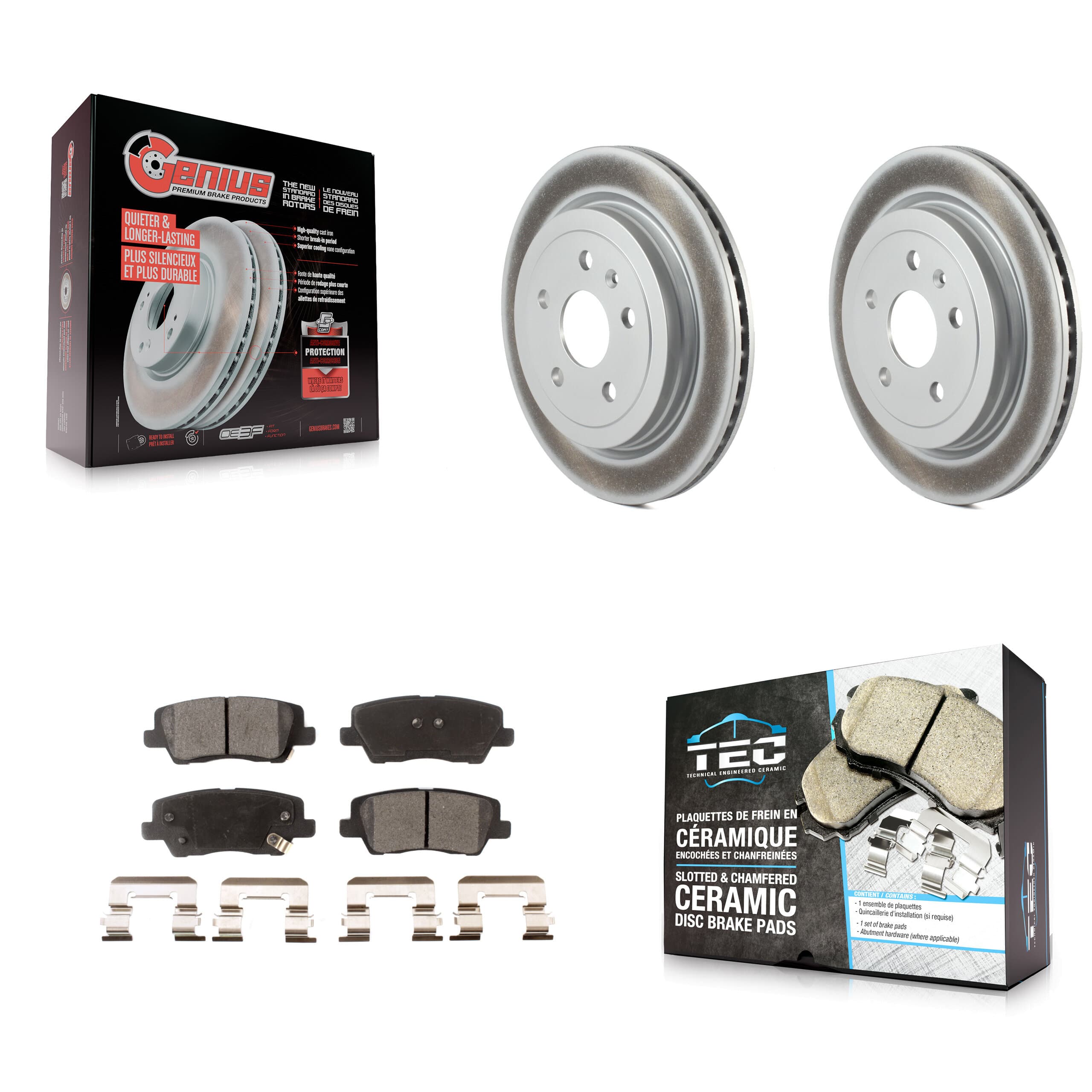 Transit Auto - KGT-101320 - Rear Disc Brake Kits image 1