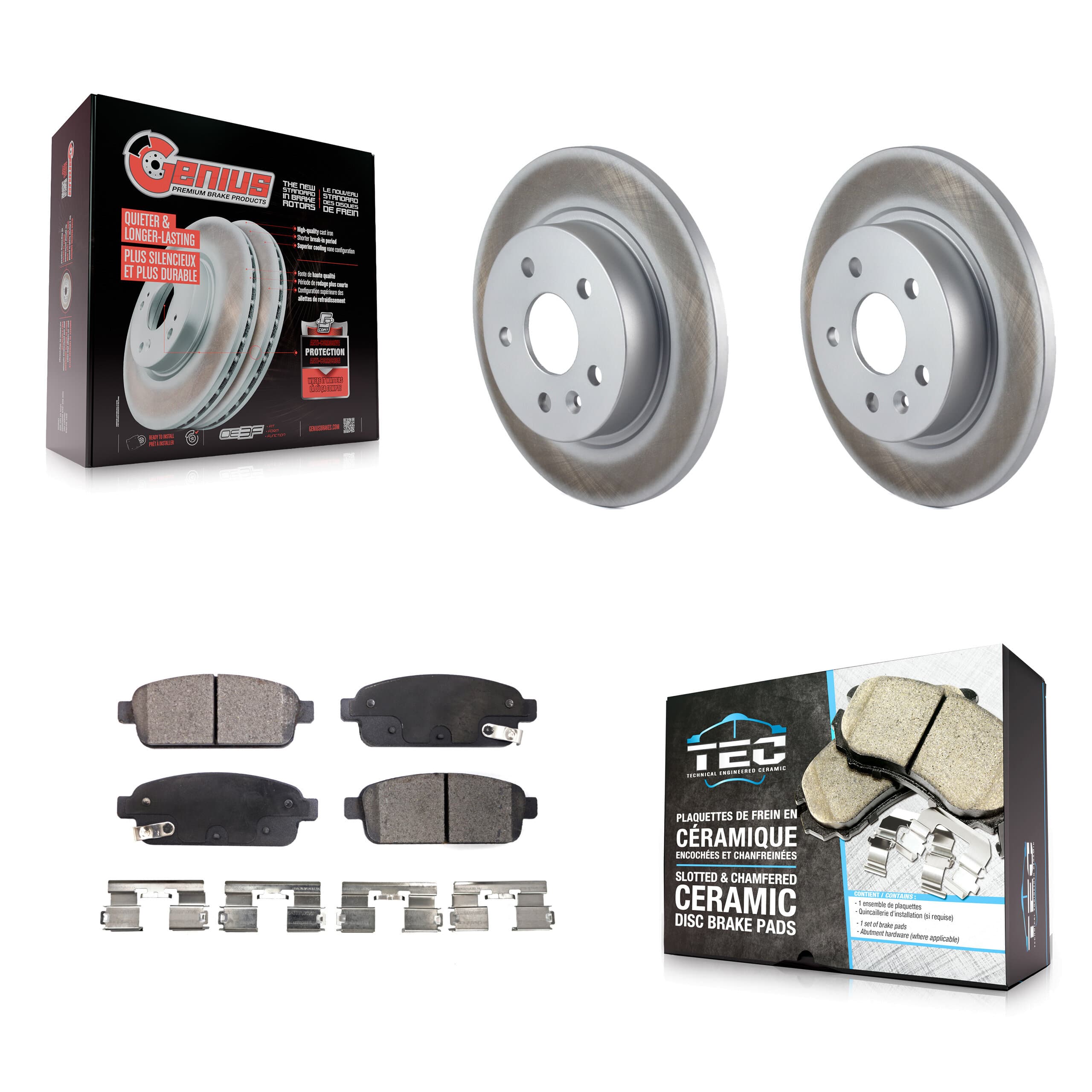 Transit Auto - KGT-101323 - Rear Disc Brake Kits image 1