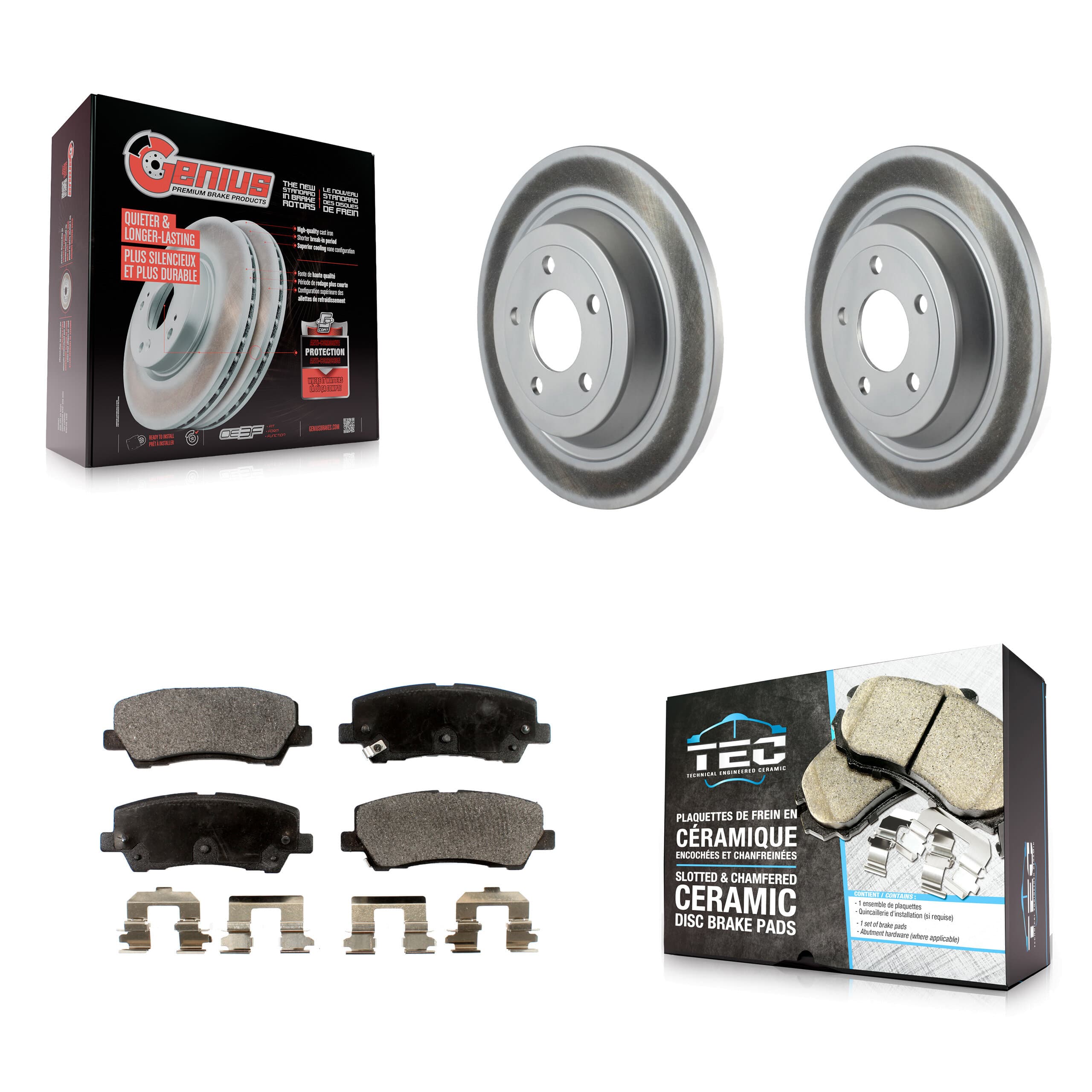 Transit Auto - KGT-101384 - Rear Disc Brake Kits image 1