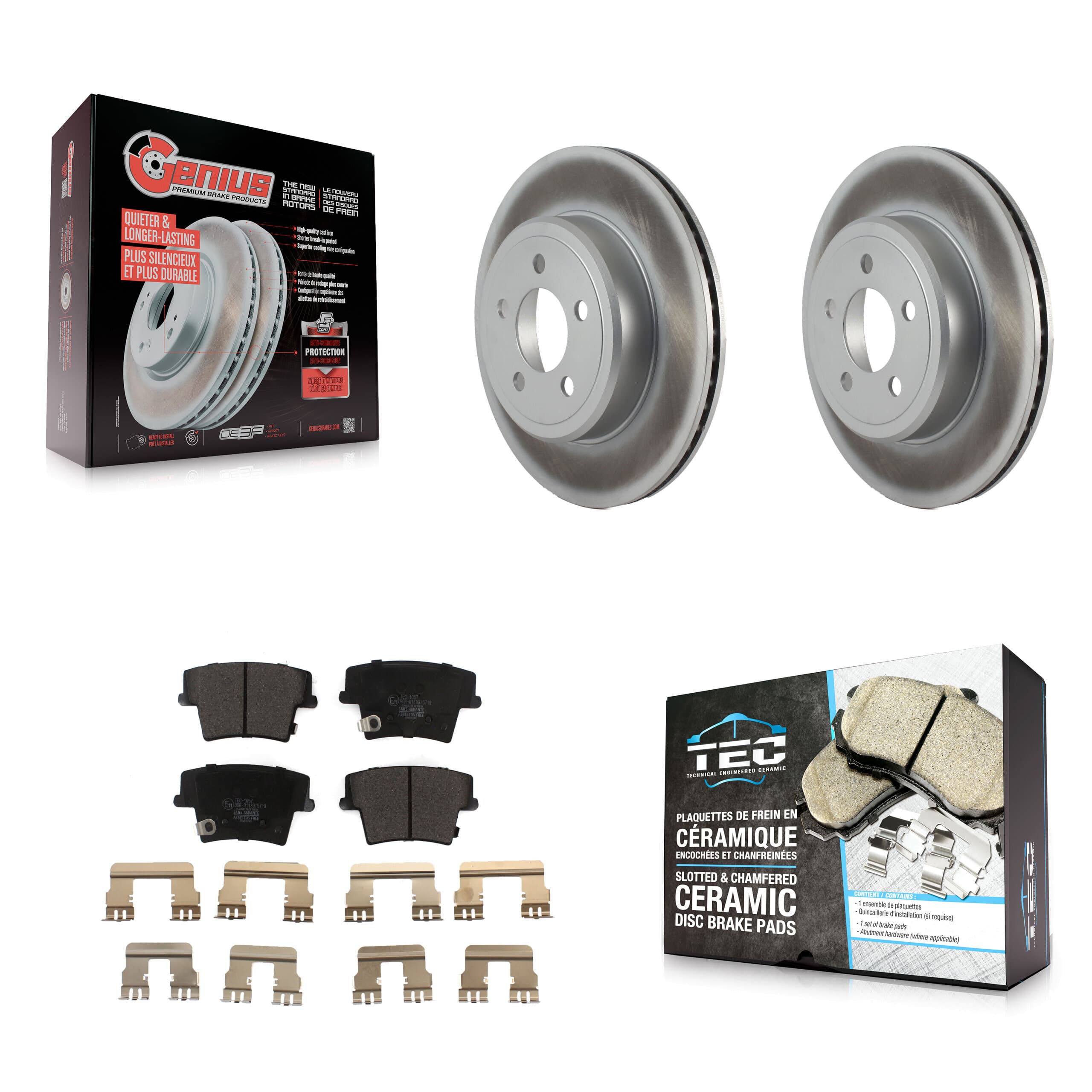 Transit Auto - KGT-101400 - Rear Disc Brake Kits image 1