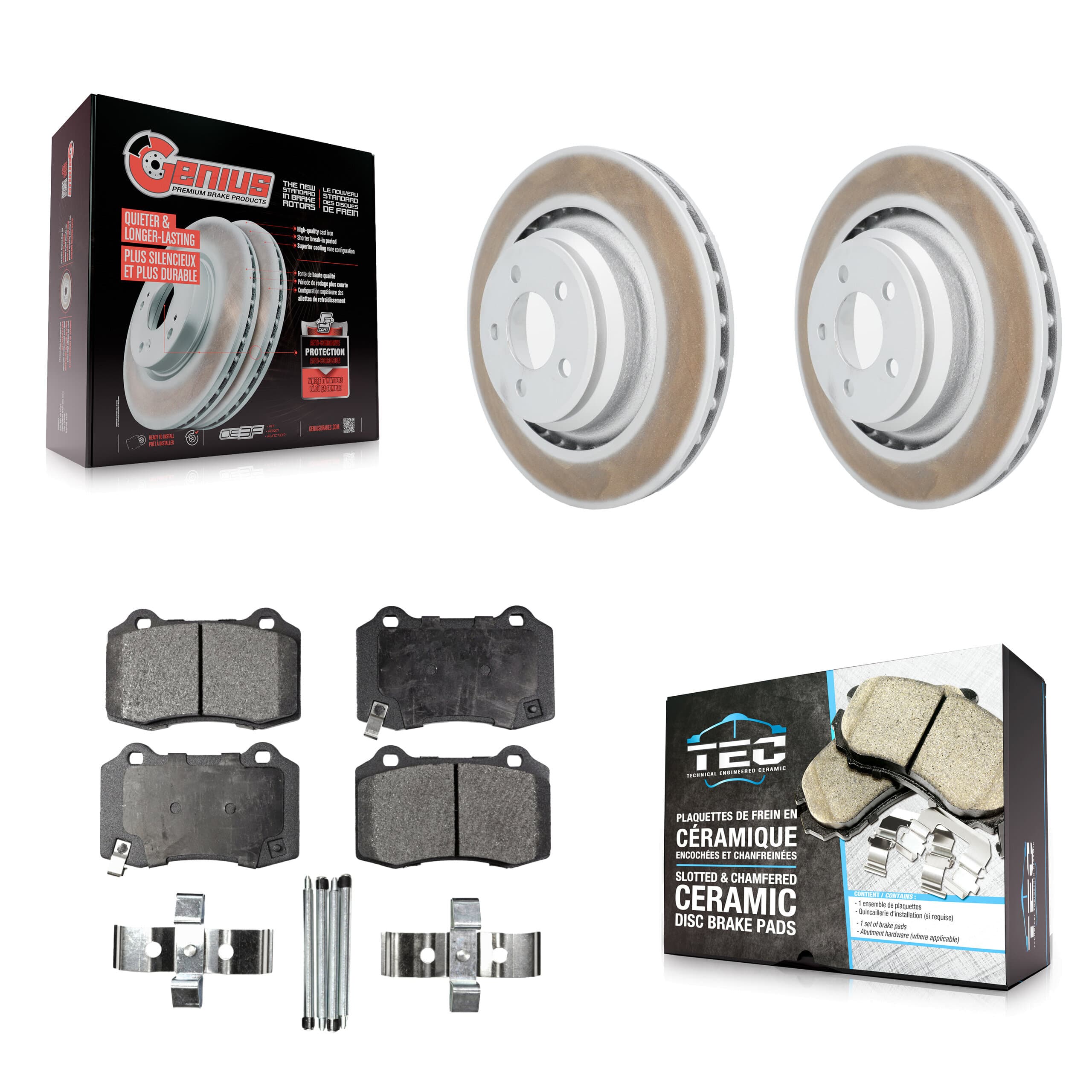 Transit Auto - KGT-101402 - Rear Disc Brake Kits image 1