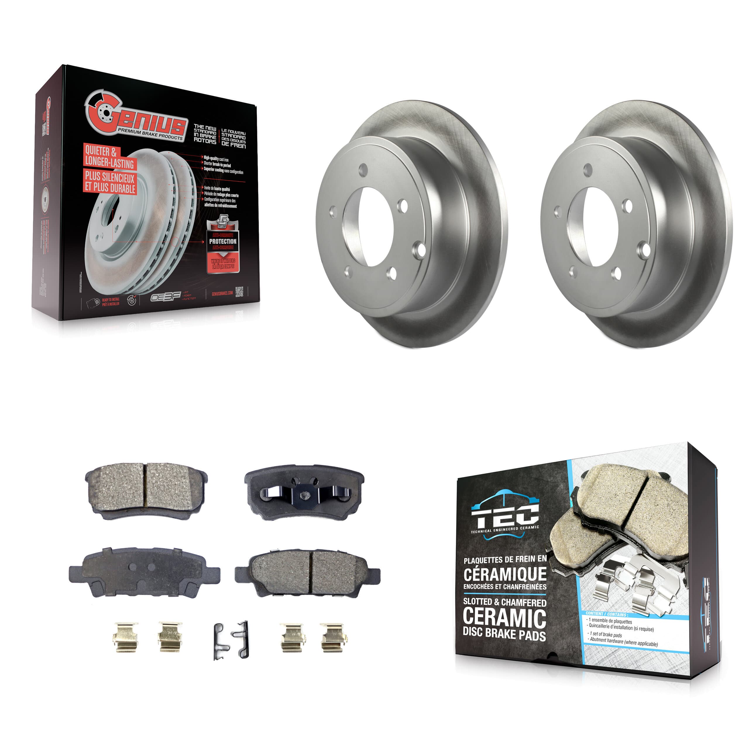 Transit Auto - KGT-101405 - Rear Disc Brake Kits image 1