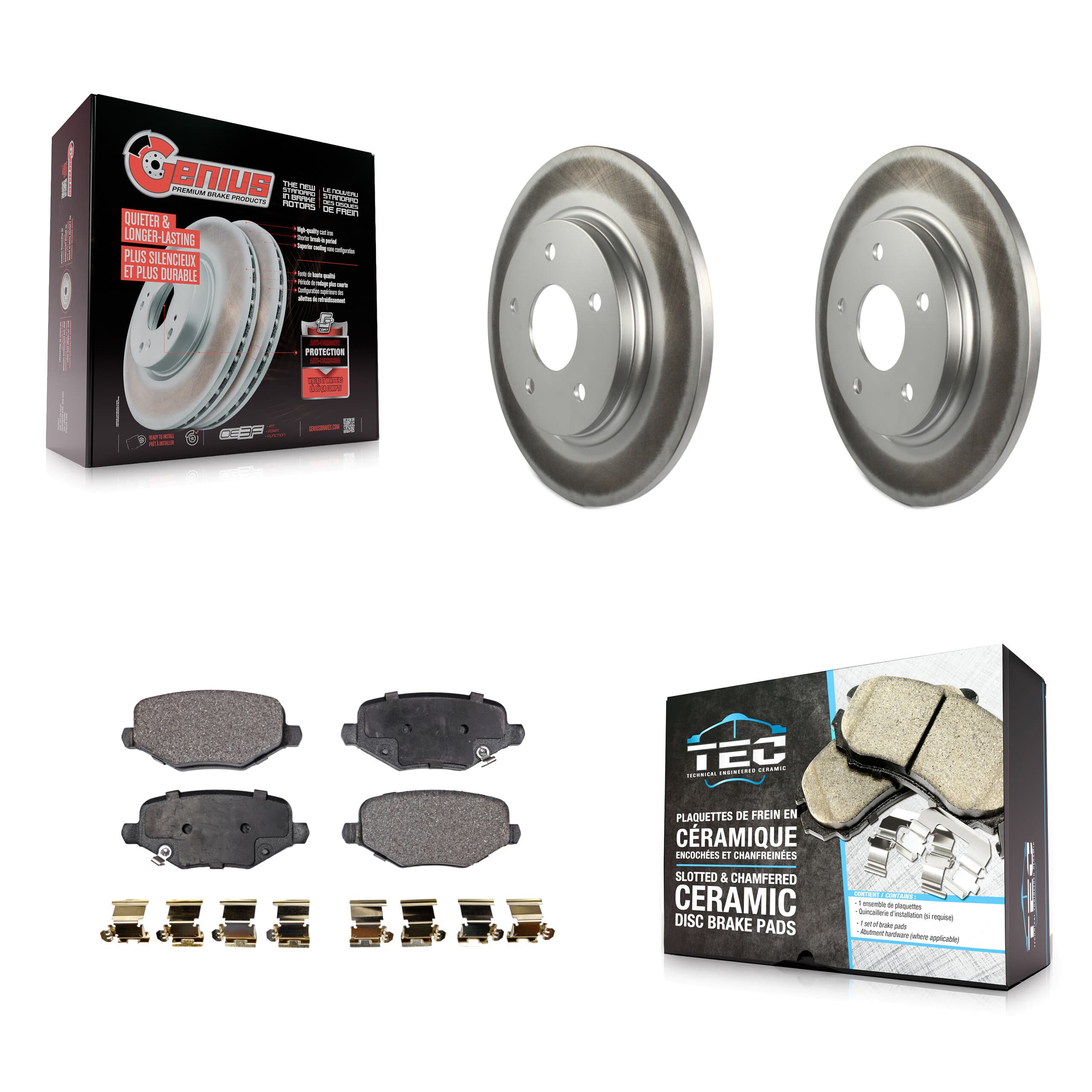 Transit Auto - KGT-101416 - Rear Disc Brake Kits image 1