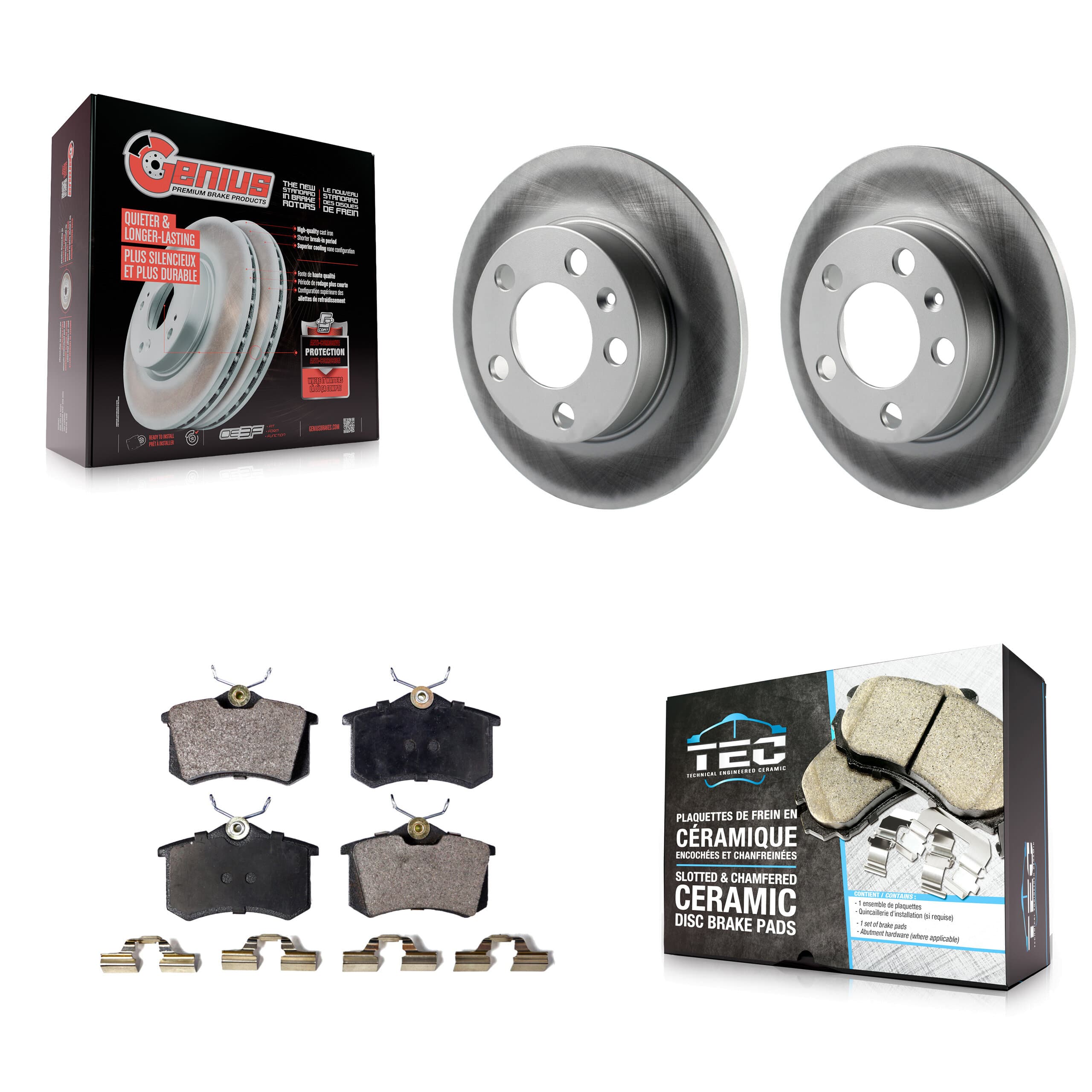 Transit Auto - KGT-101451 - Rear Disc Brake Kits image 1
