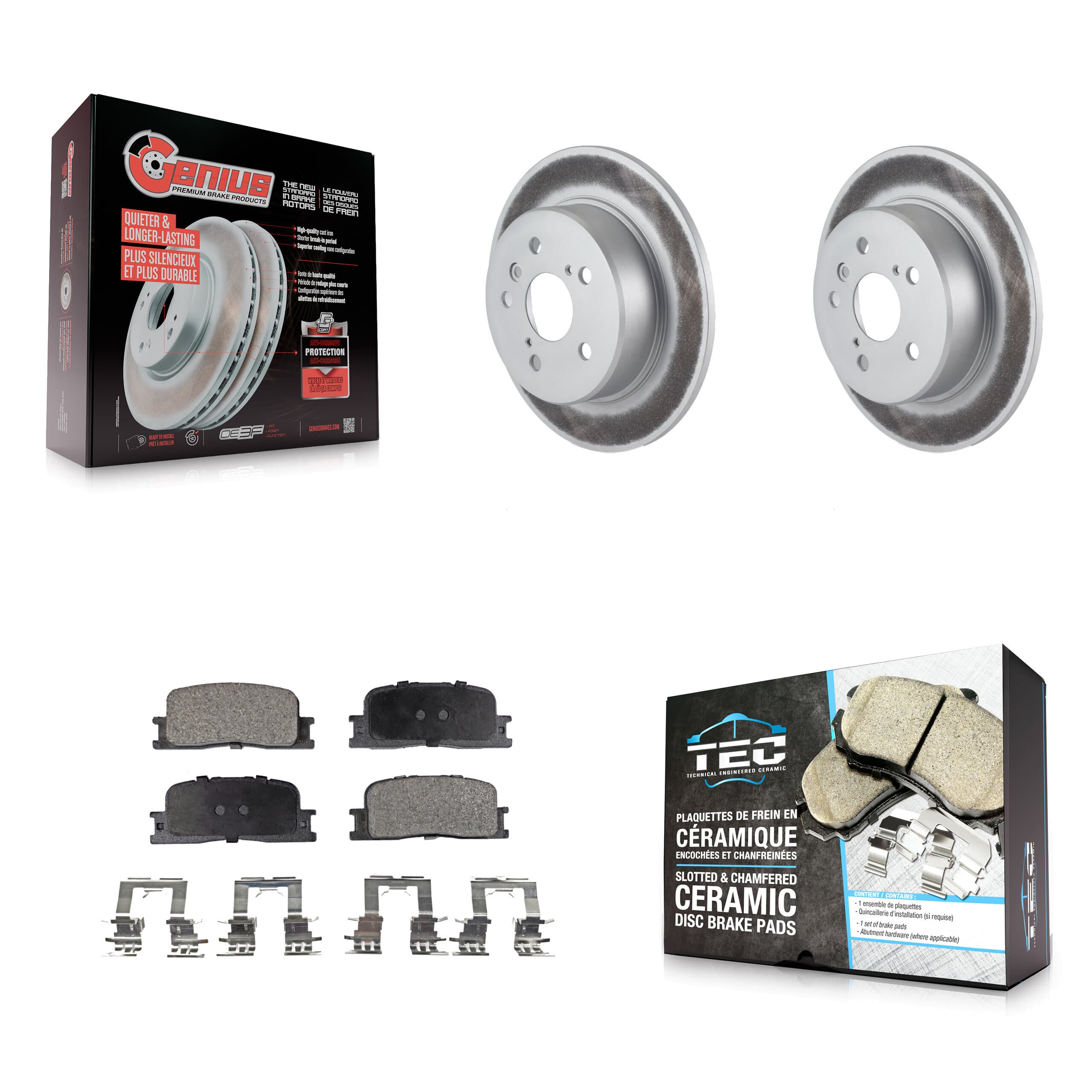 Transit Auto - KGT-101453 - Rear Disc Brake Kits image 1