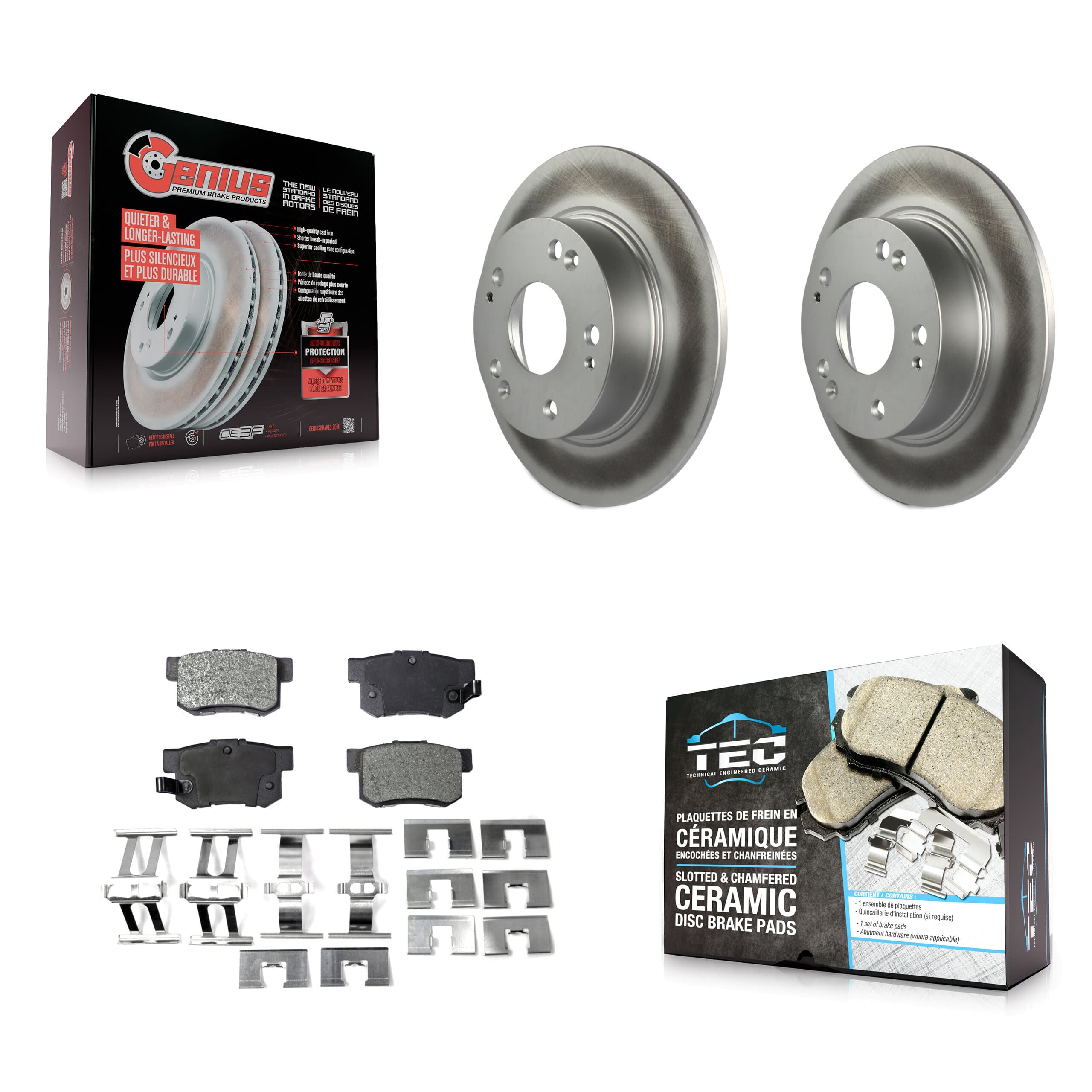 Transit Auto - KGT-101478 - Rear Disc Brake Kits image 1