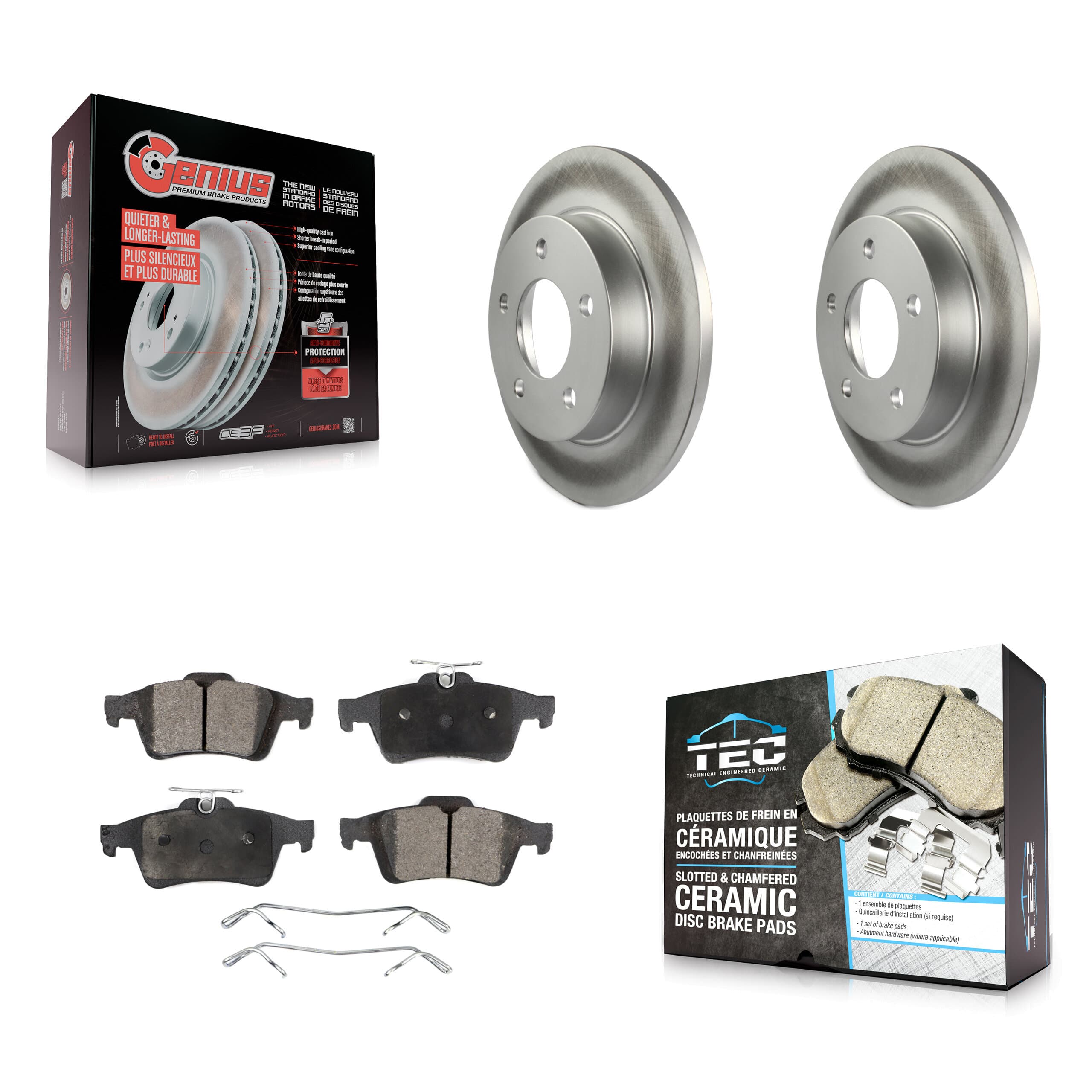 Transit Auto - KGT-101497 - Rear Disc Brake Kits image 1